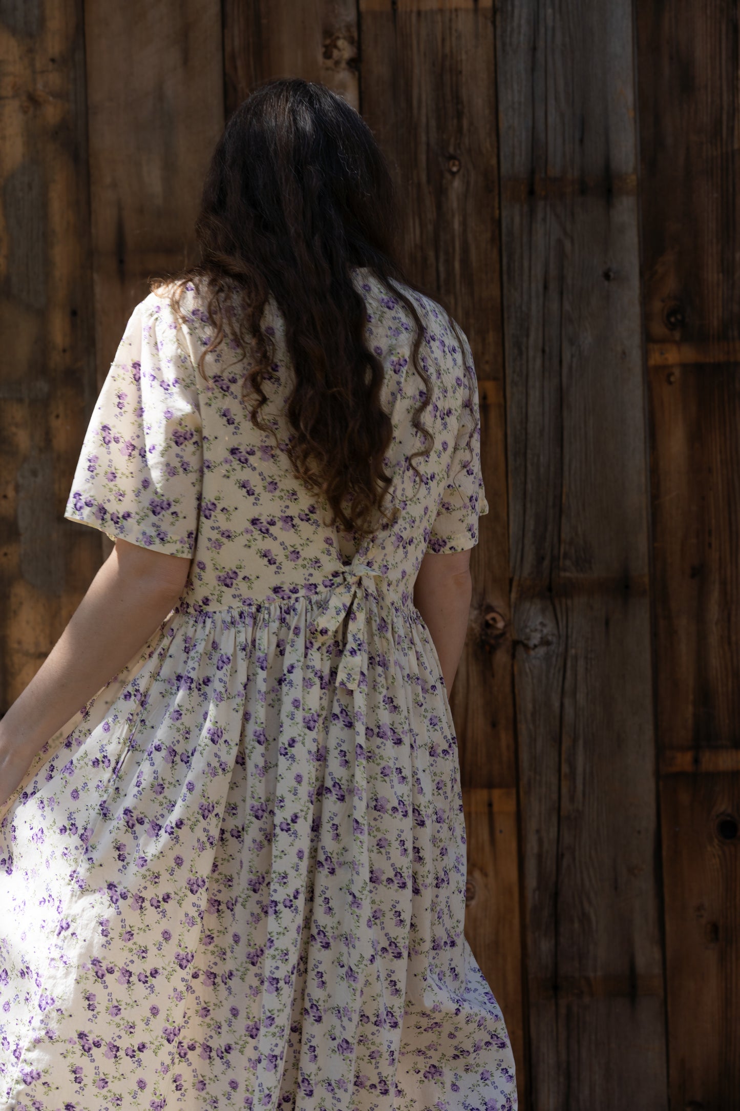 Floral Tie Back Dress