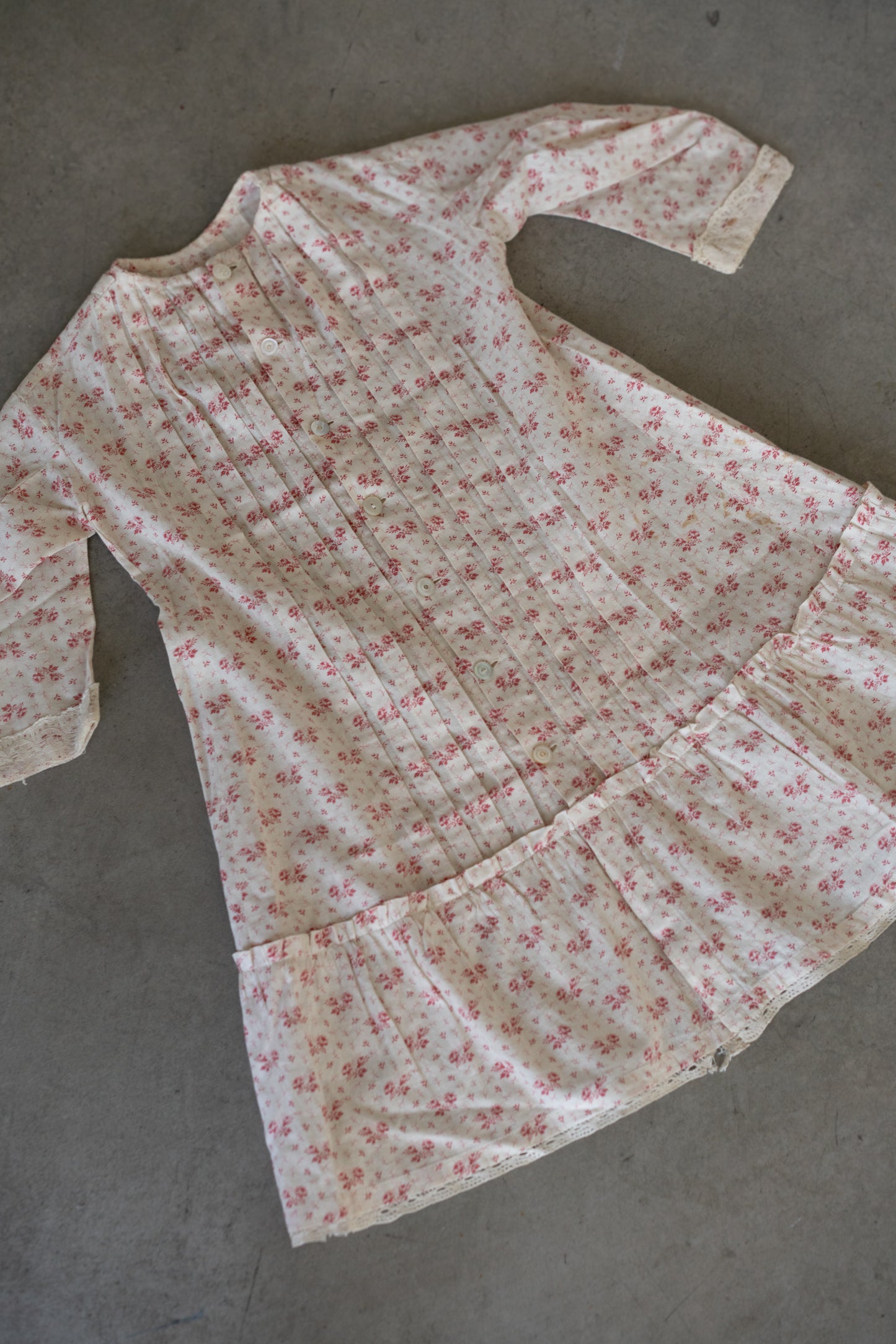 Antique Floral Children's Dress