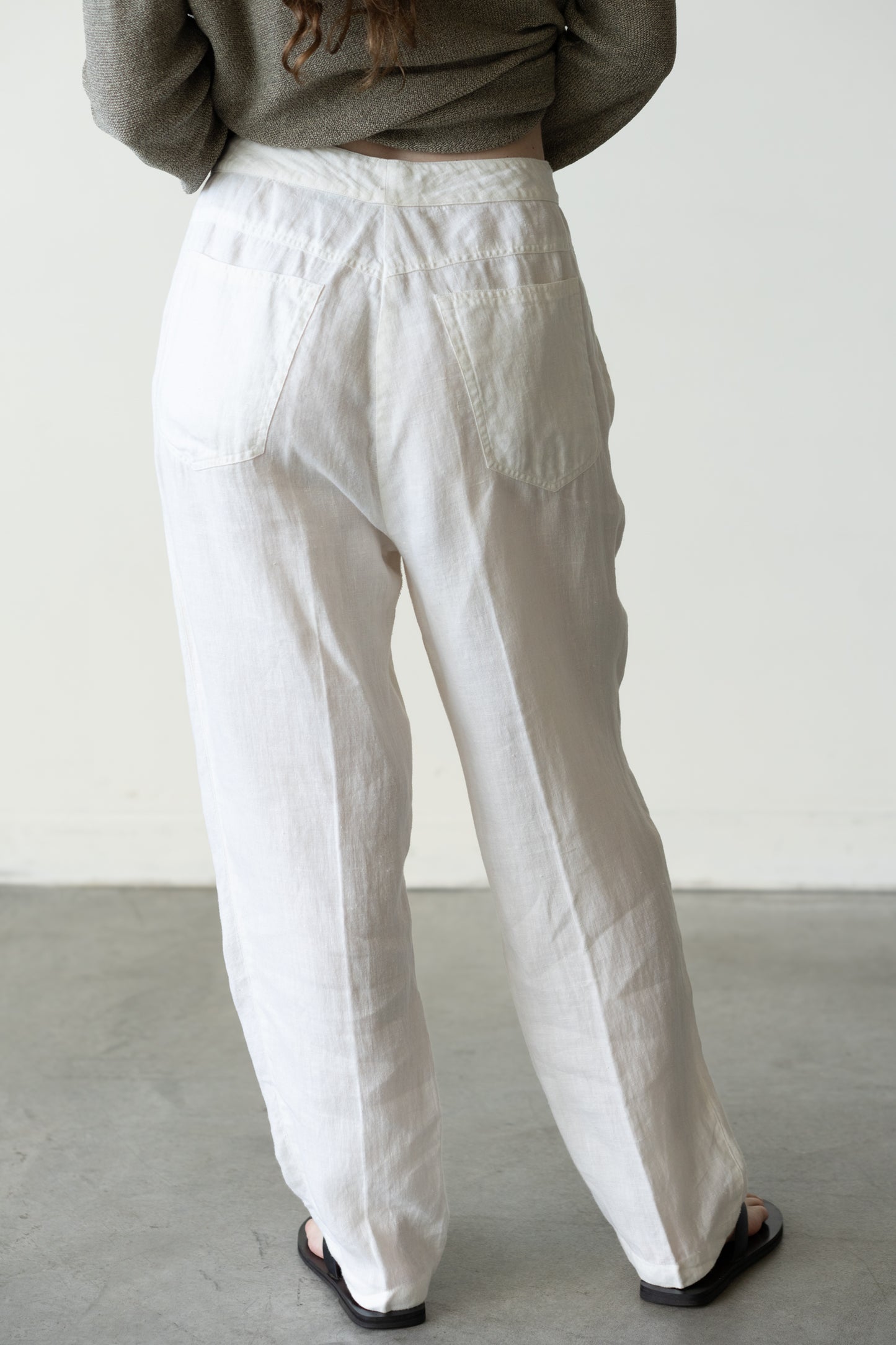 DKNY Linen Pant