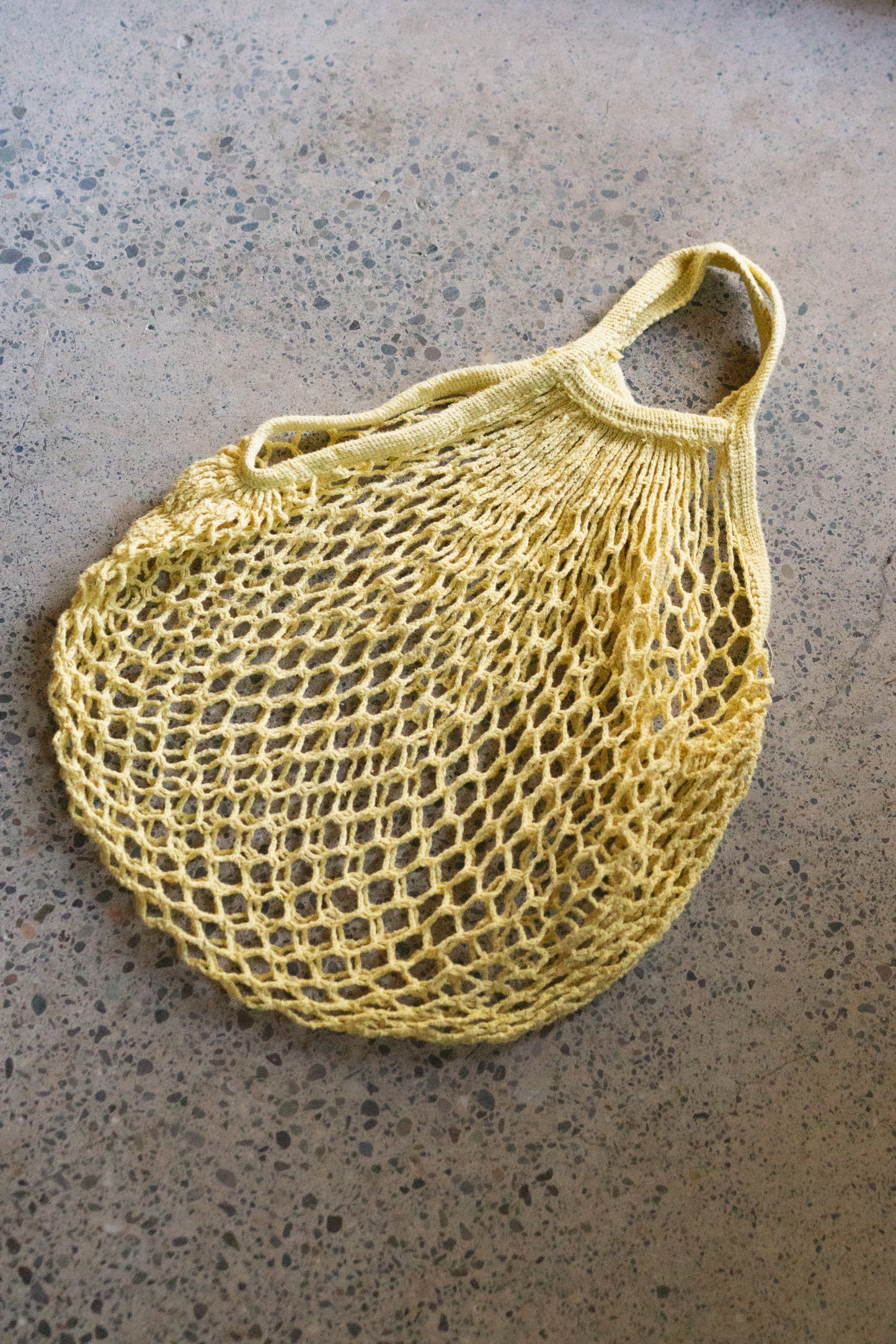 Botanically Dyed Cotton Market Bag