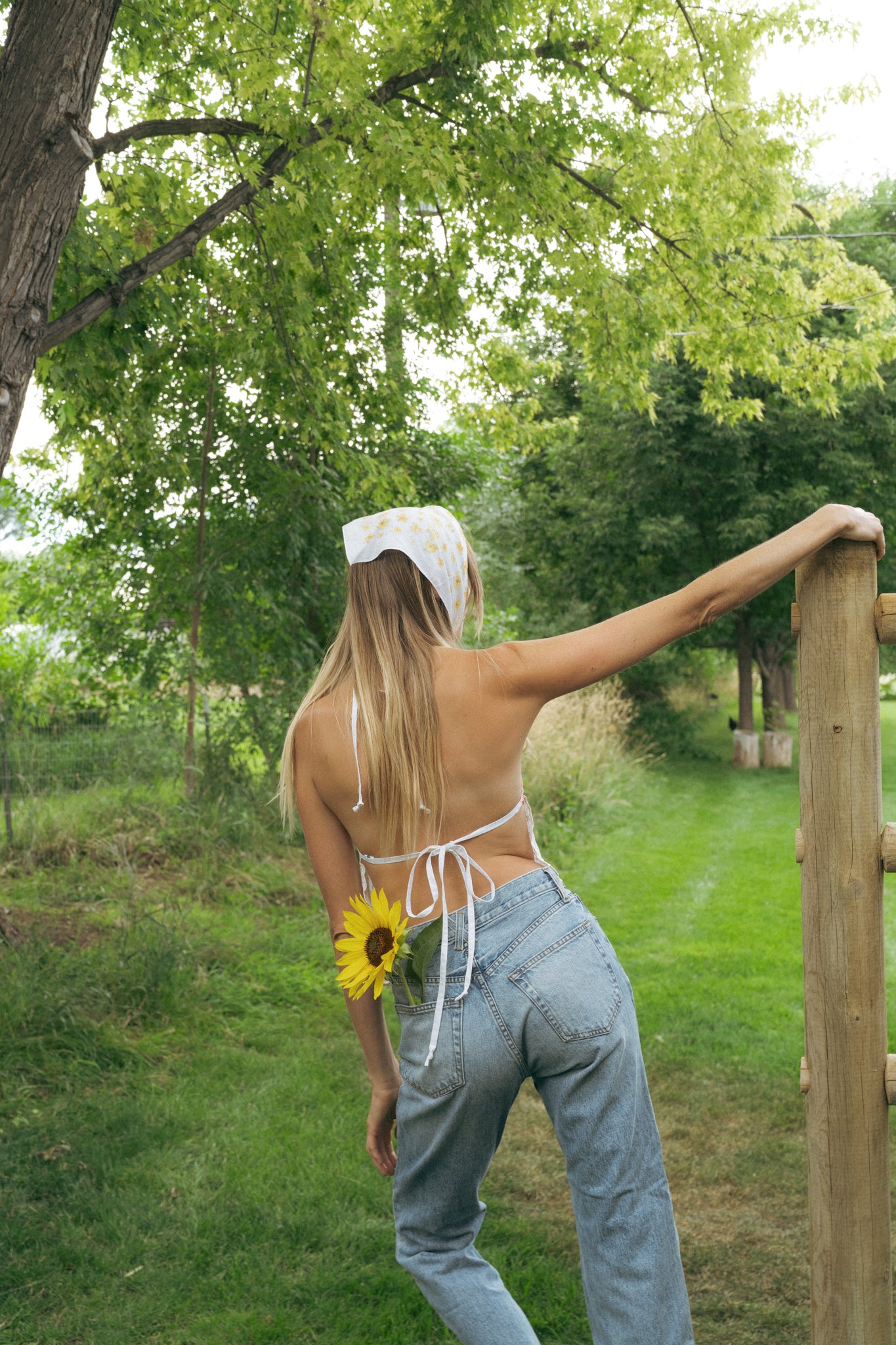 Sun-Sweet Hankie Top