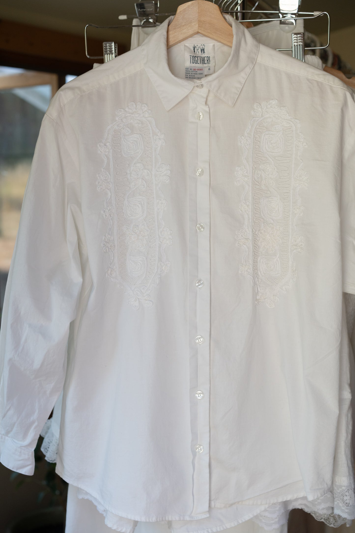 Embroidered Cotton Shirt