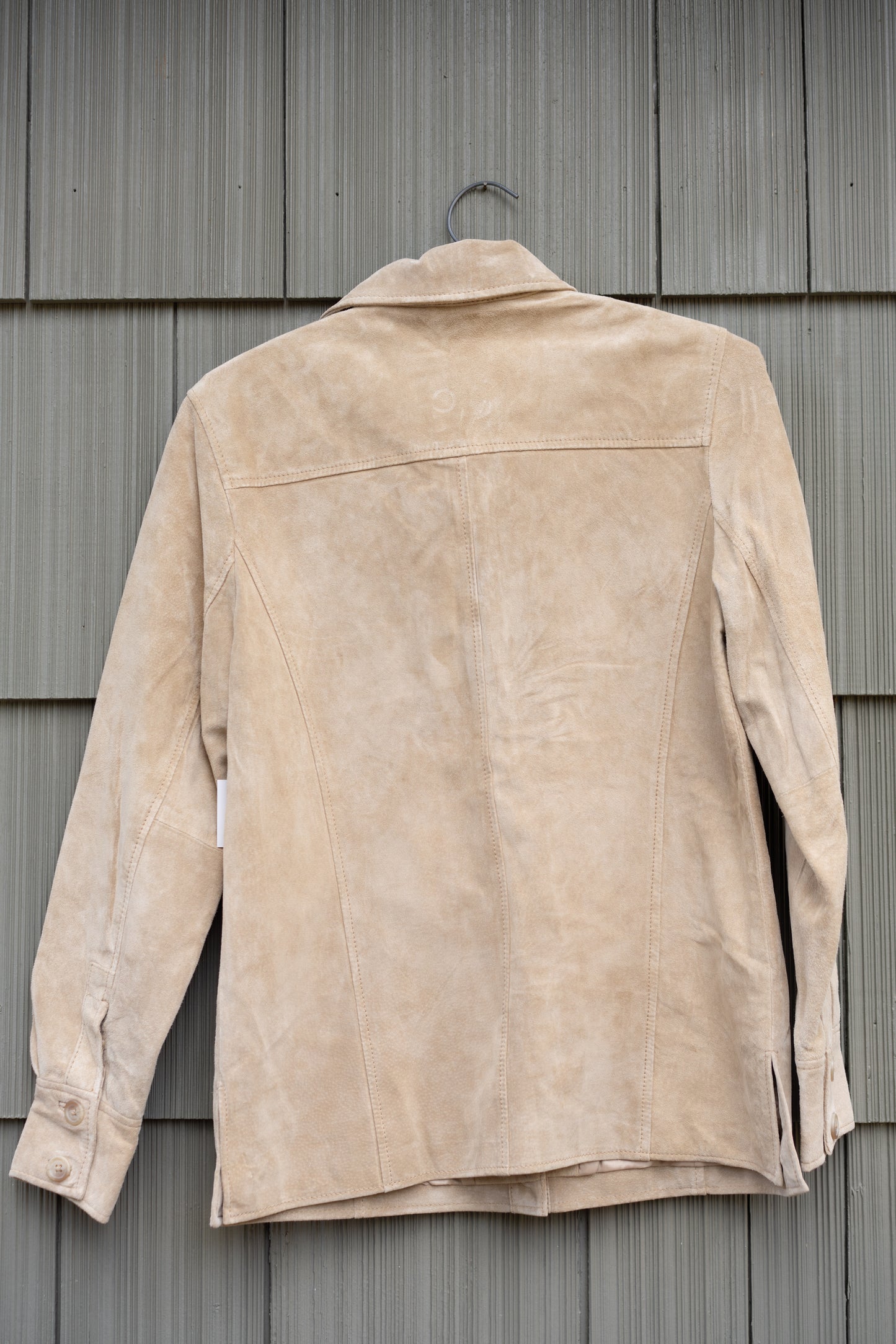 Suede Shirt Jacket
