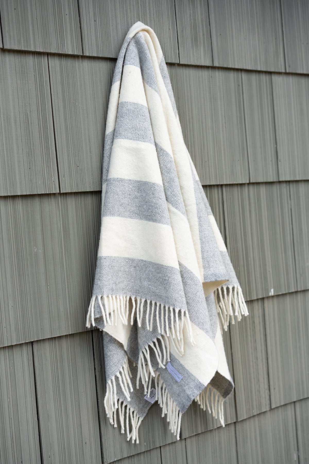 Faribault Wool Stripe Throw Blanket
