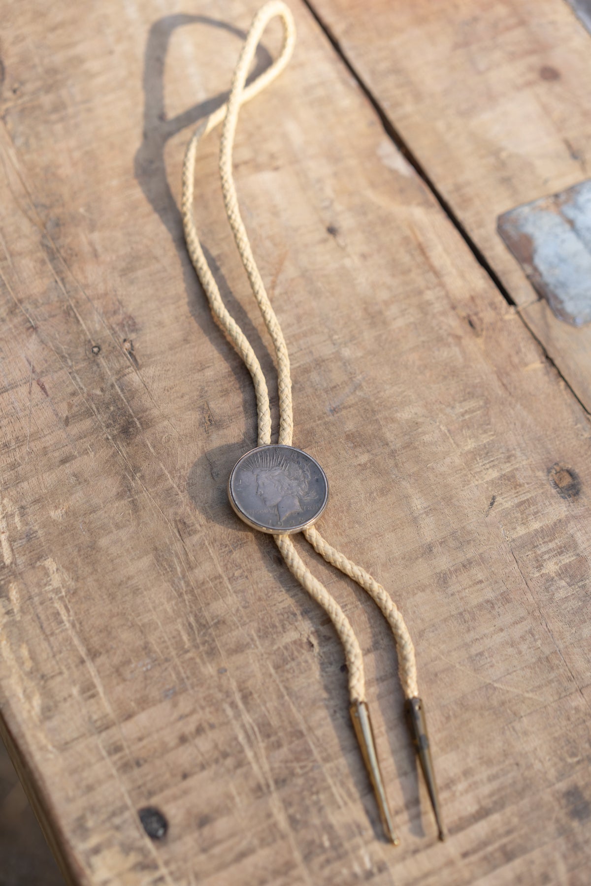 Peace Dollar Bolo Tie