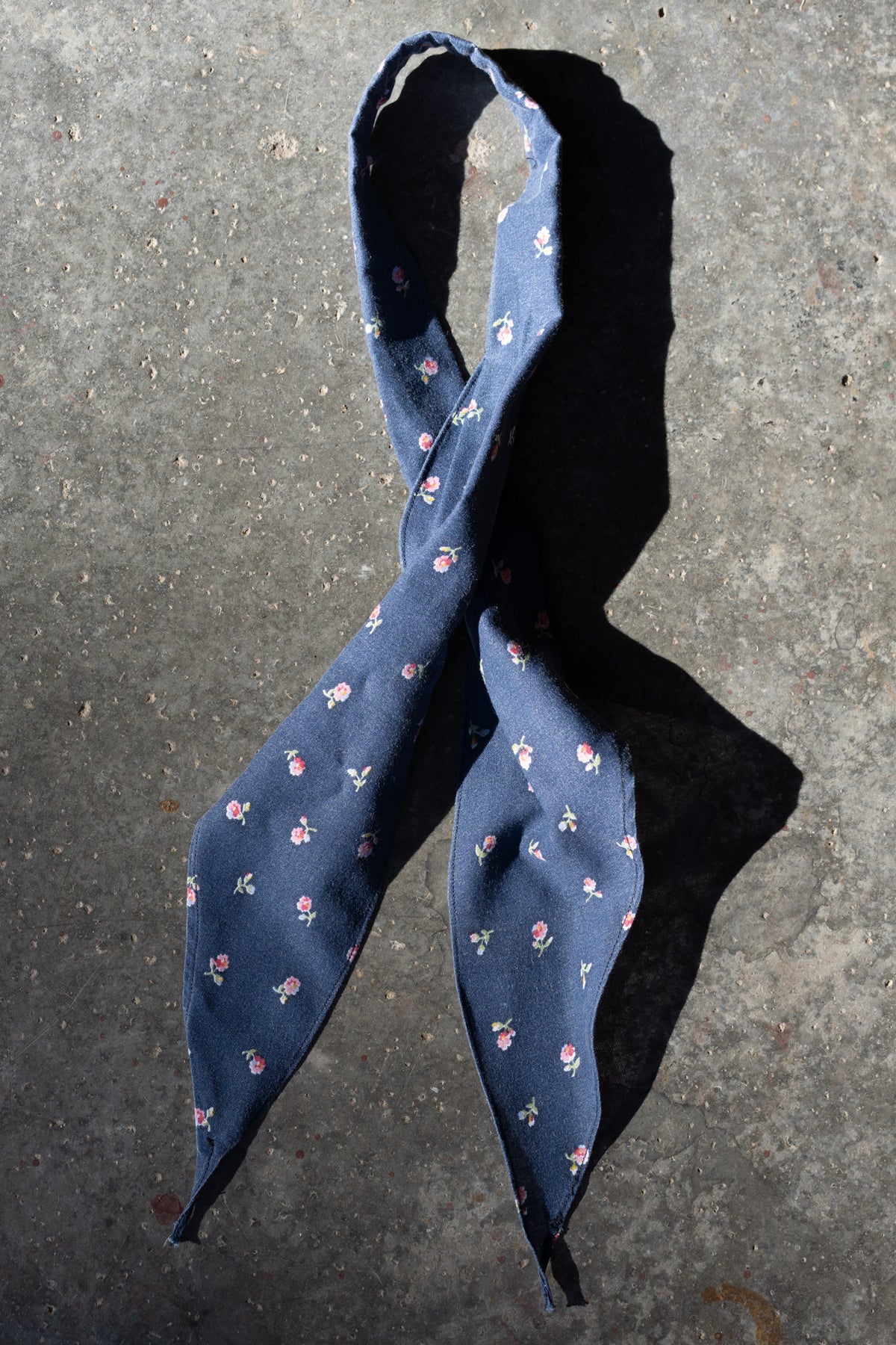 Floral Hair + Neck Scarf