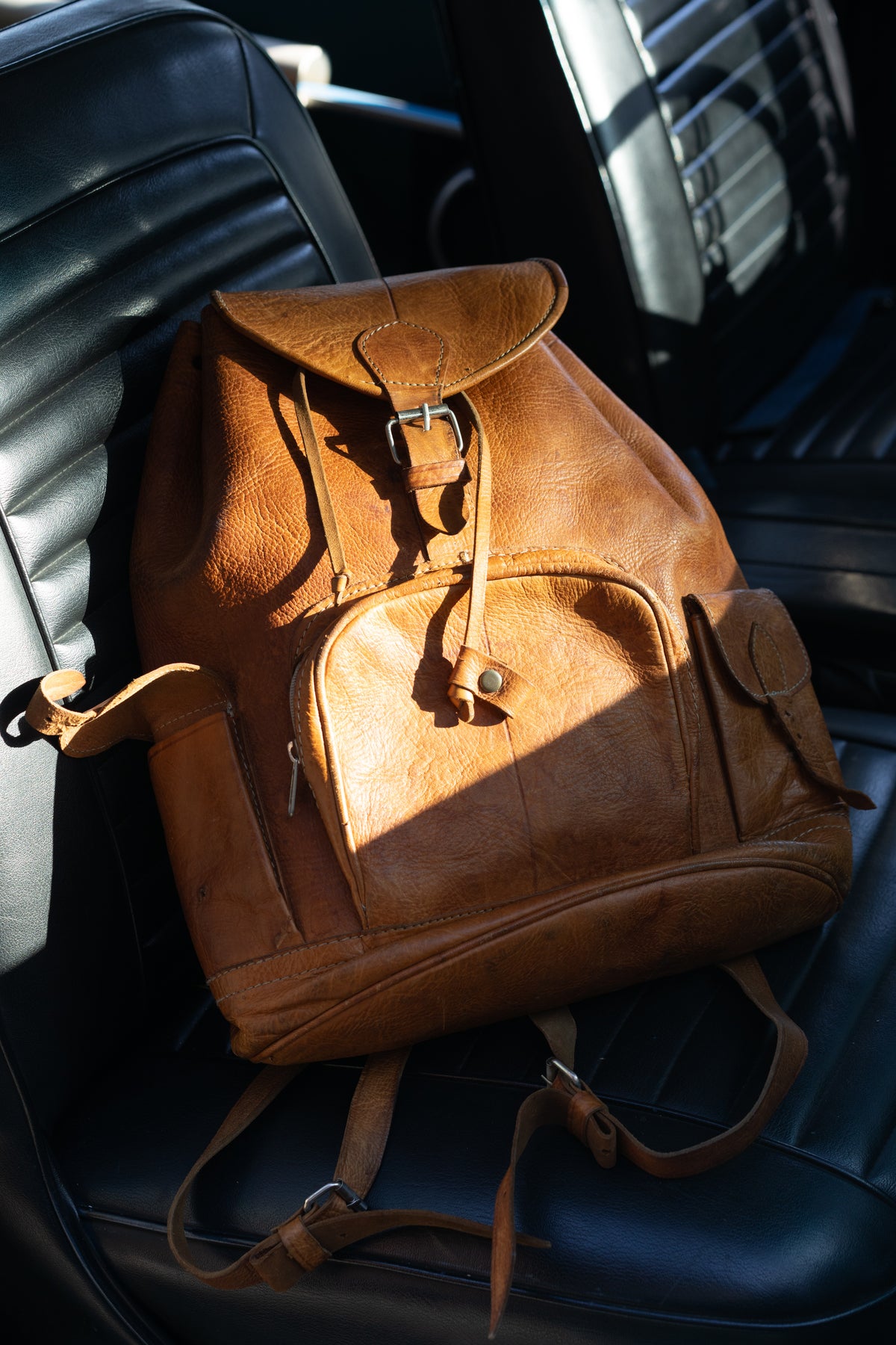 Leather Backpack