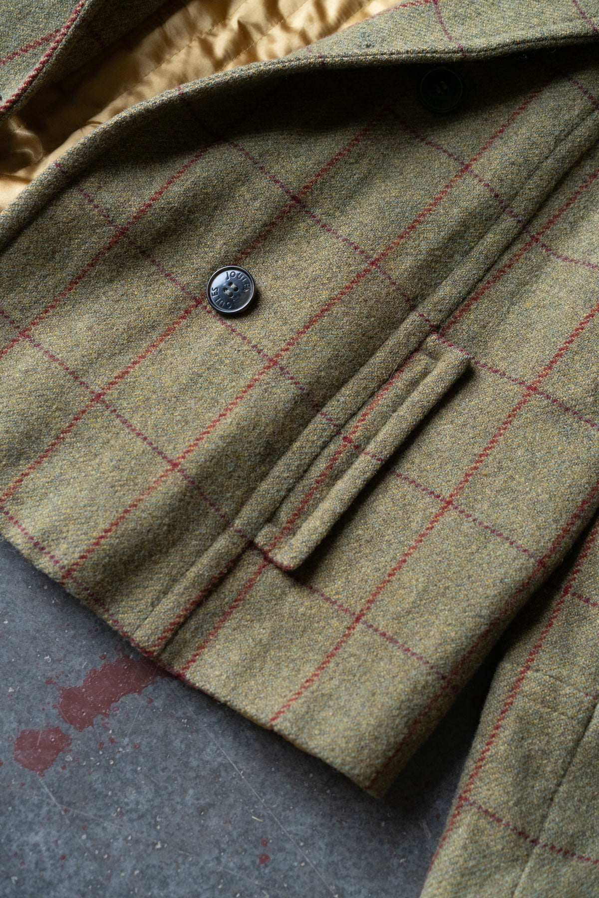 Joules Wool Check Jacket