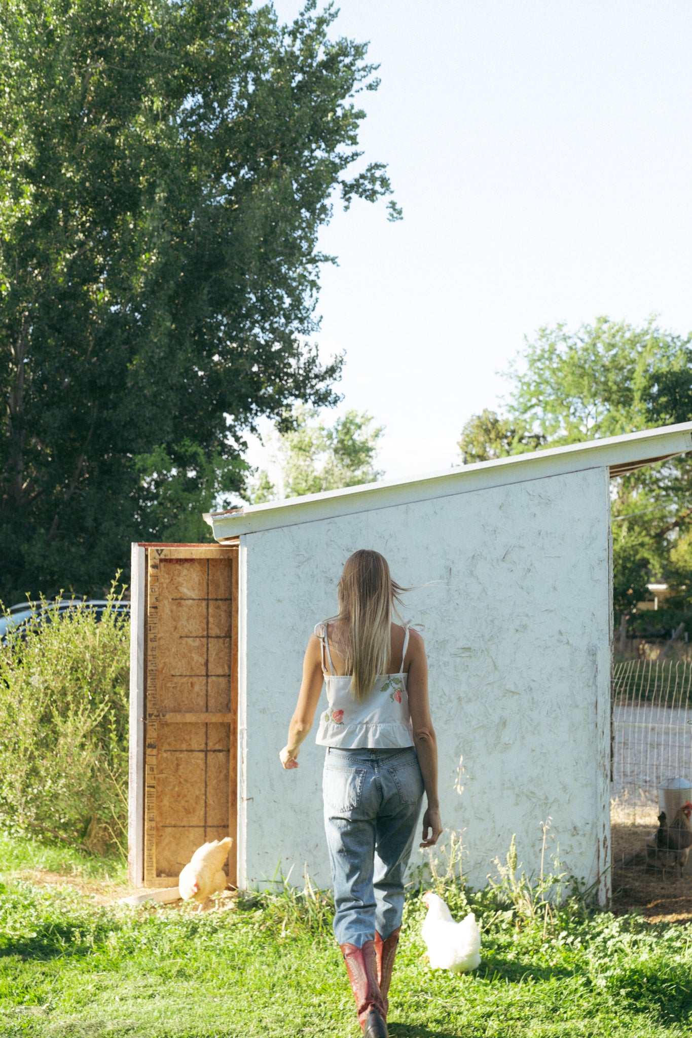 Rosy Thread Tie Top