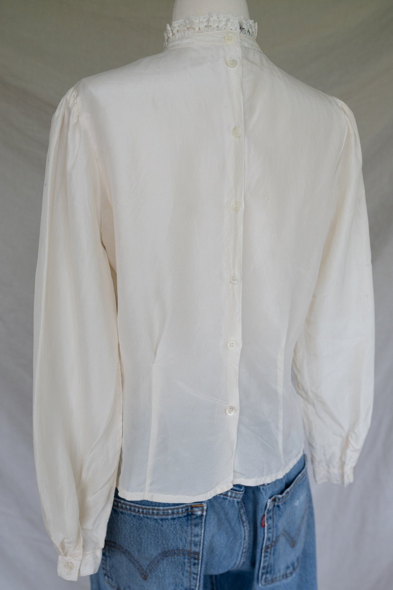 Silk Lace Blouse