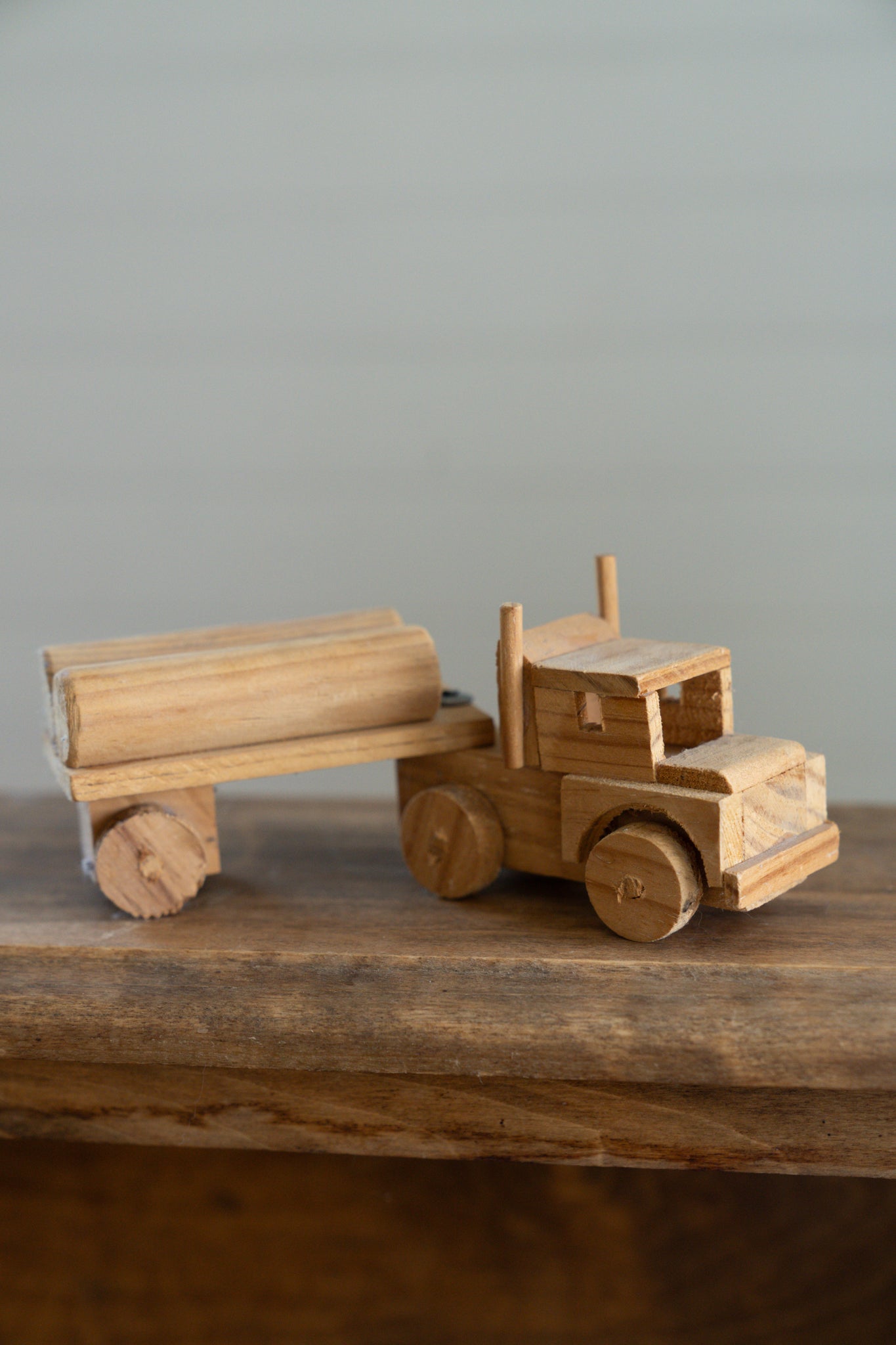 Vintage Handmade Wood Truck
