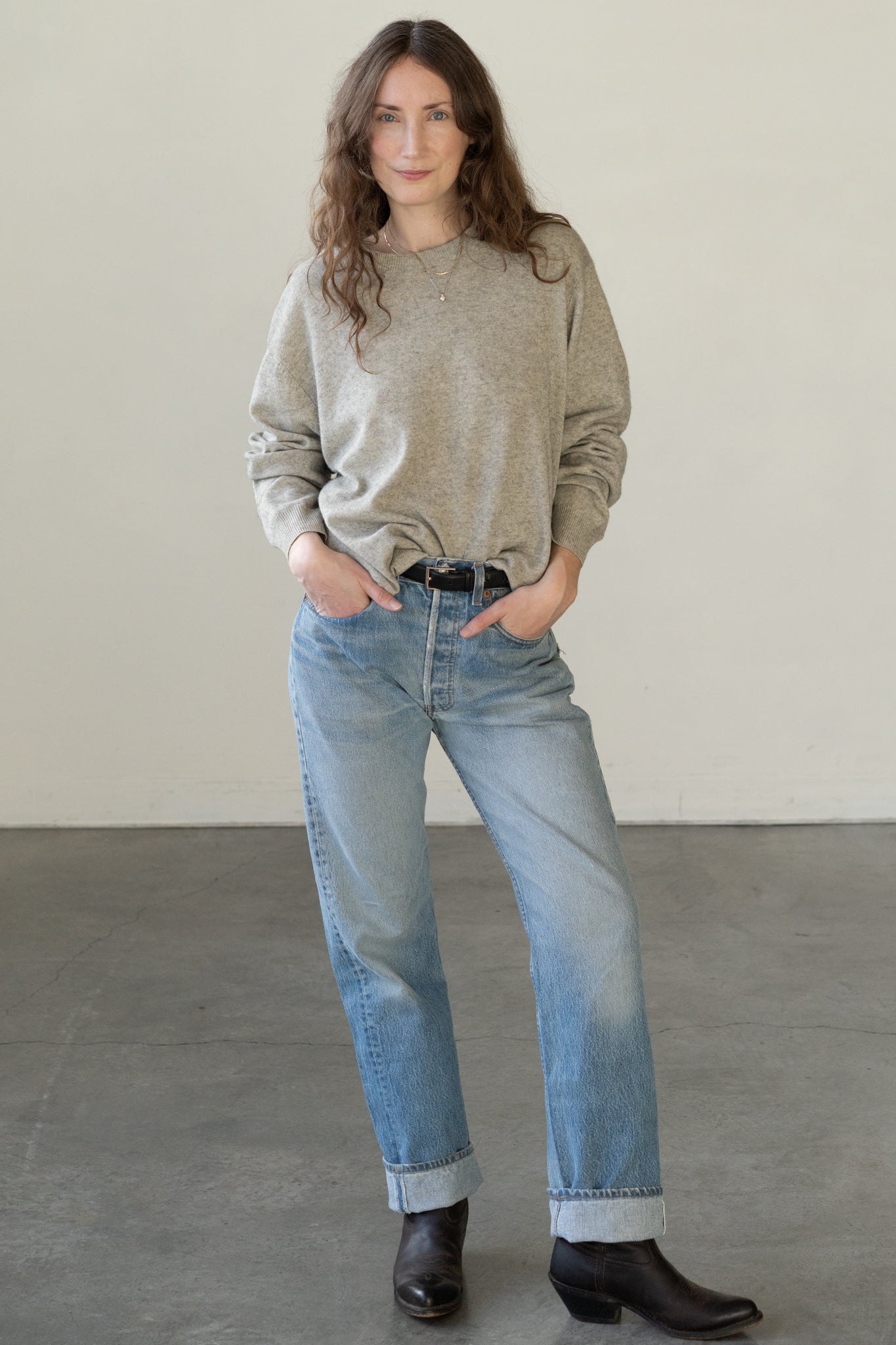 Daniel Bishop Cashmere Sweater — 2-Ply