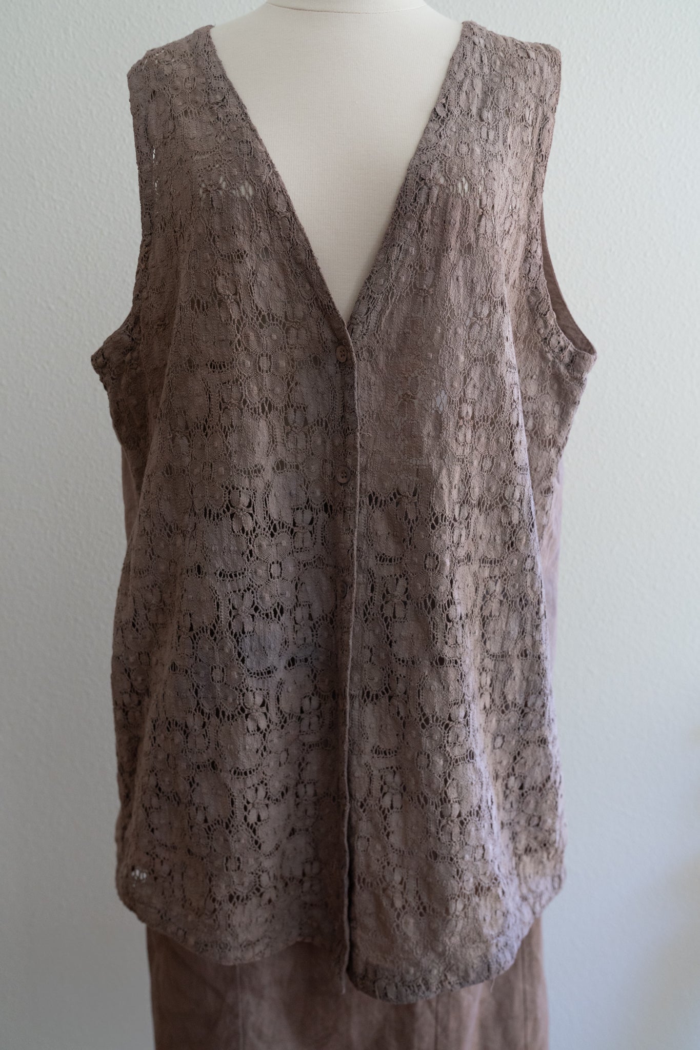 Cotton Lace Vest
