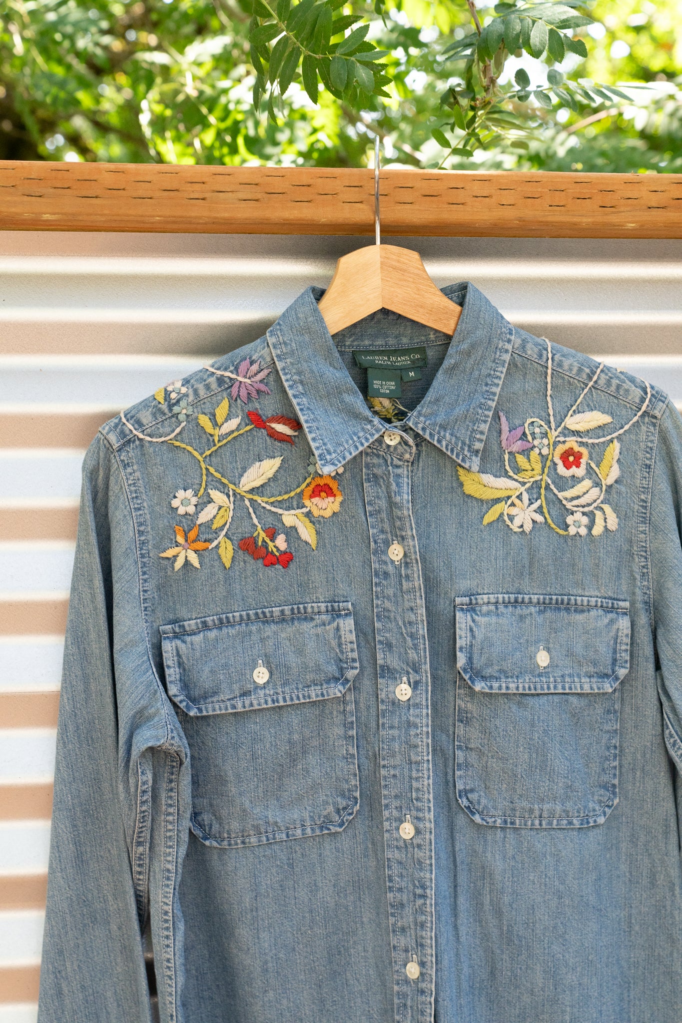 RL Lauren Jeans Button Down