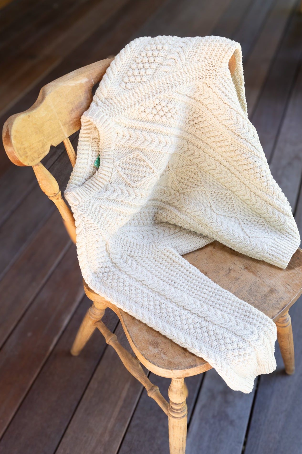 Harvest Cable Sweater