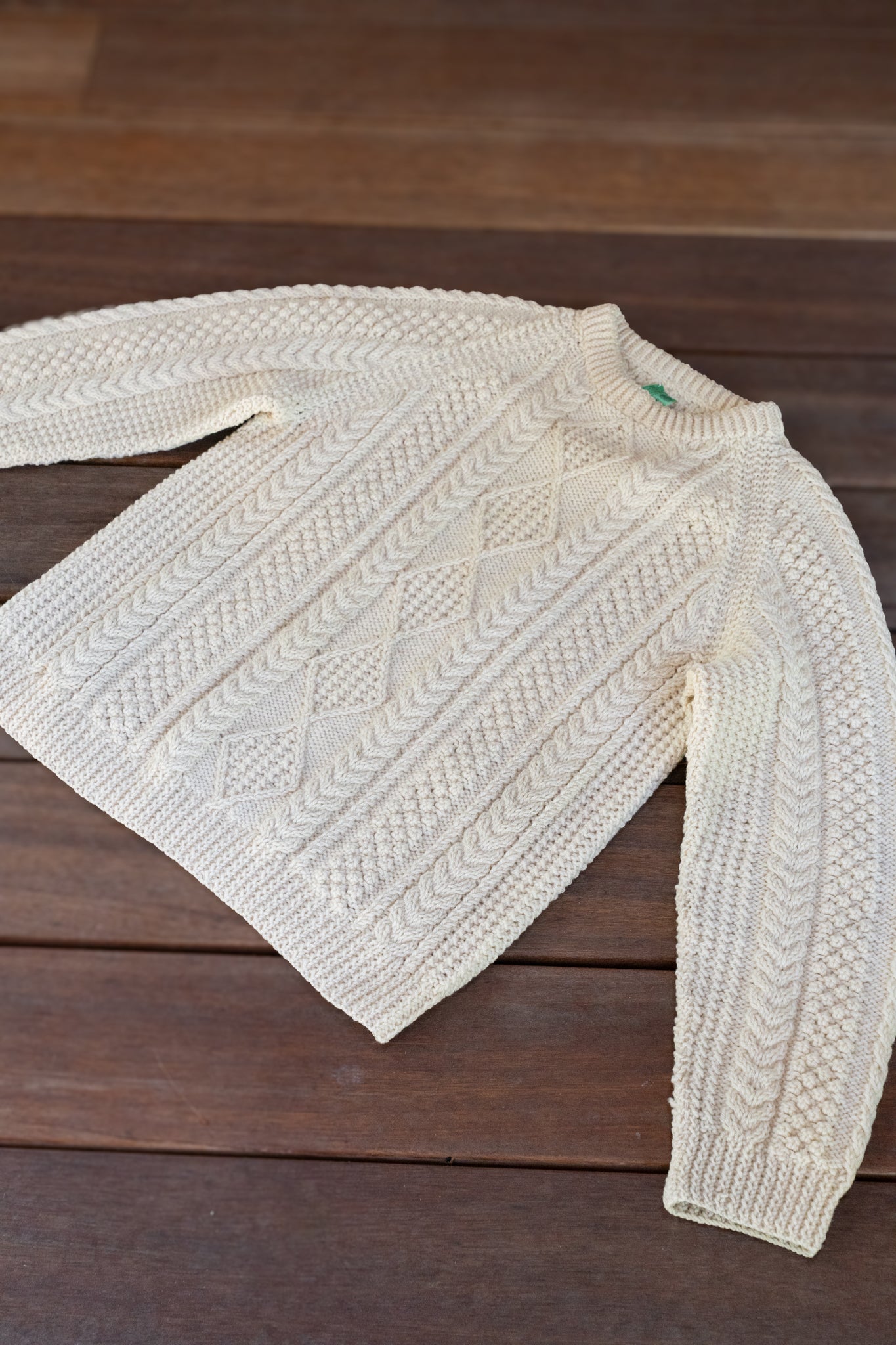 Harvest Cable Sweater