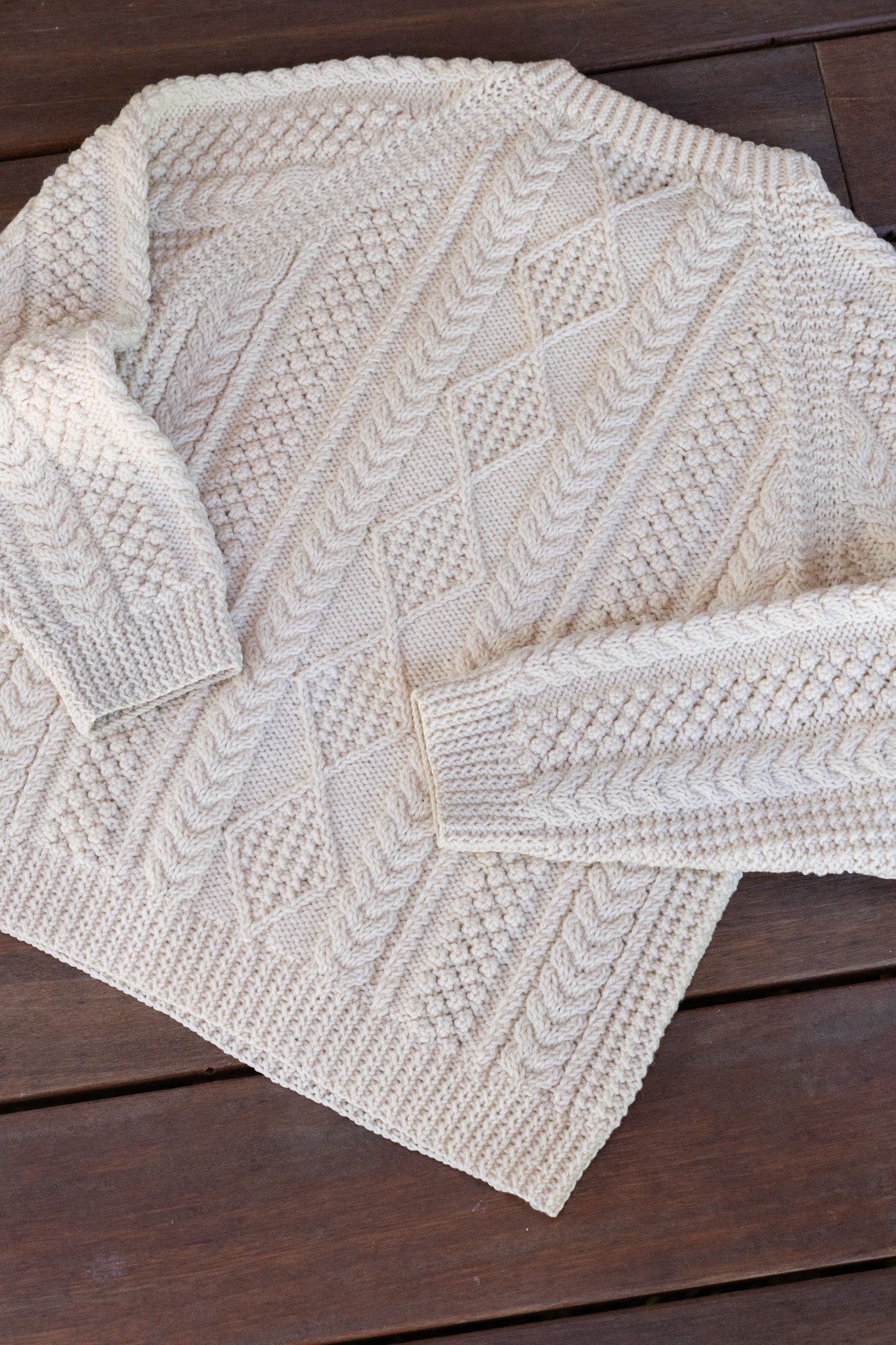 Harvest Cable Sweater