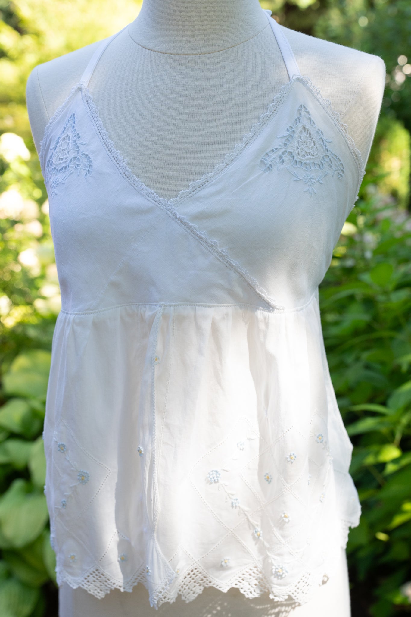 Forget-Me-Not Hankie Top