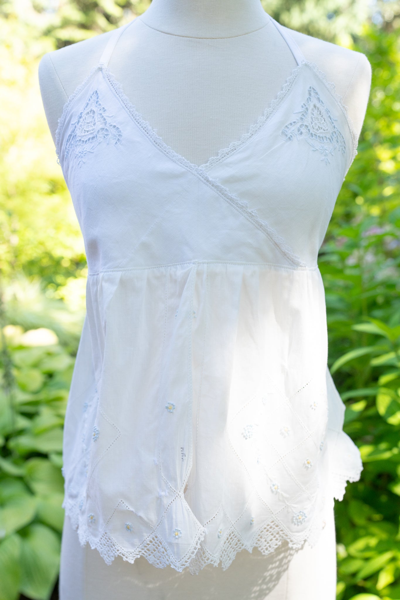 Forget-Me-Not Hankie Top