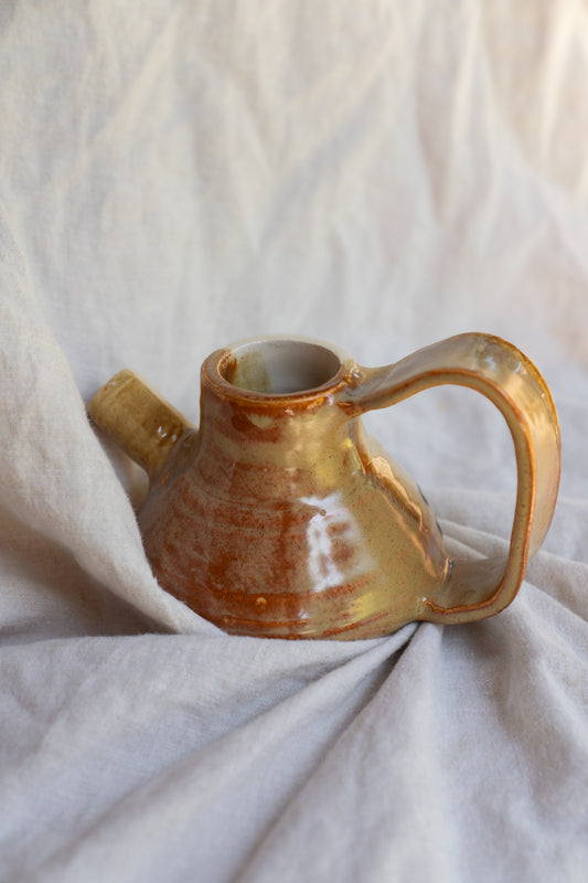 Hibiscus Glaze Pitcher