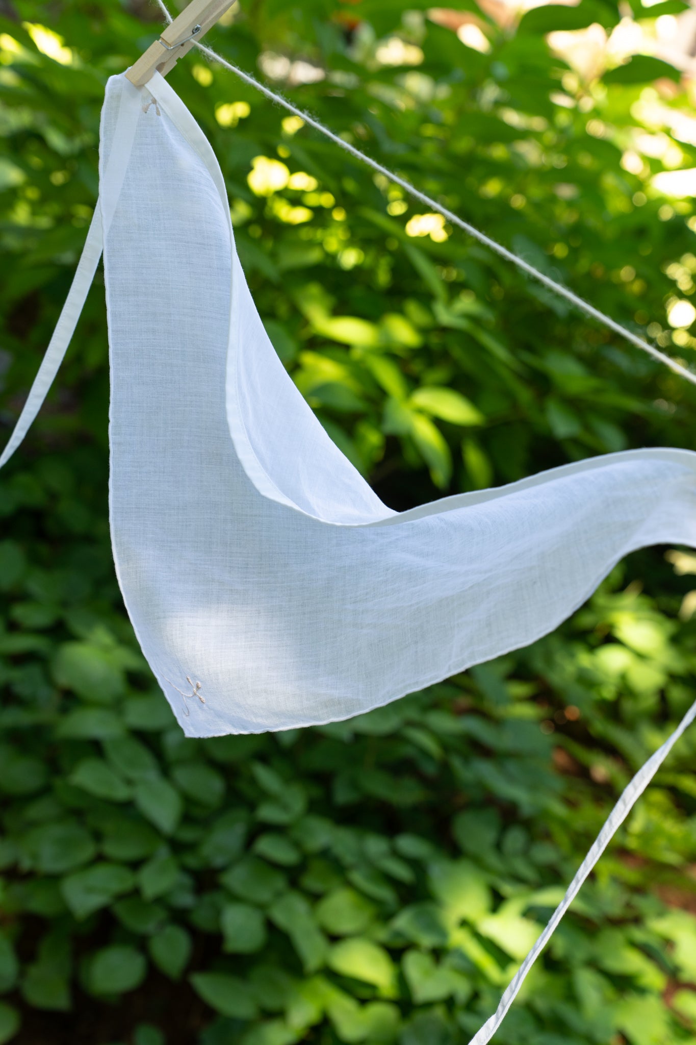 Dainty Bloom Tie Head Scarf