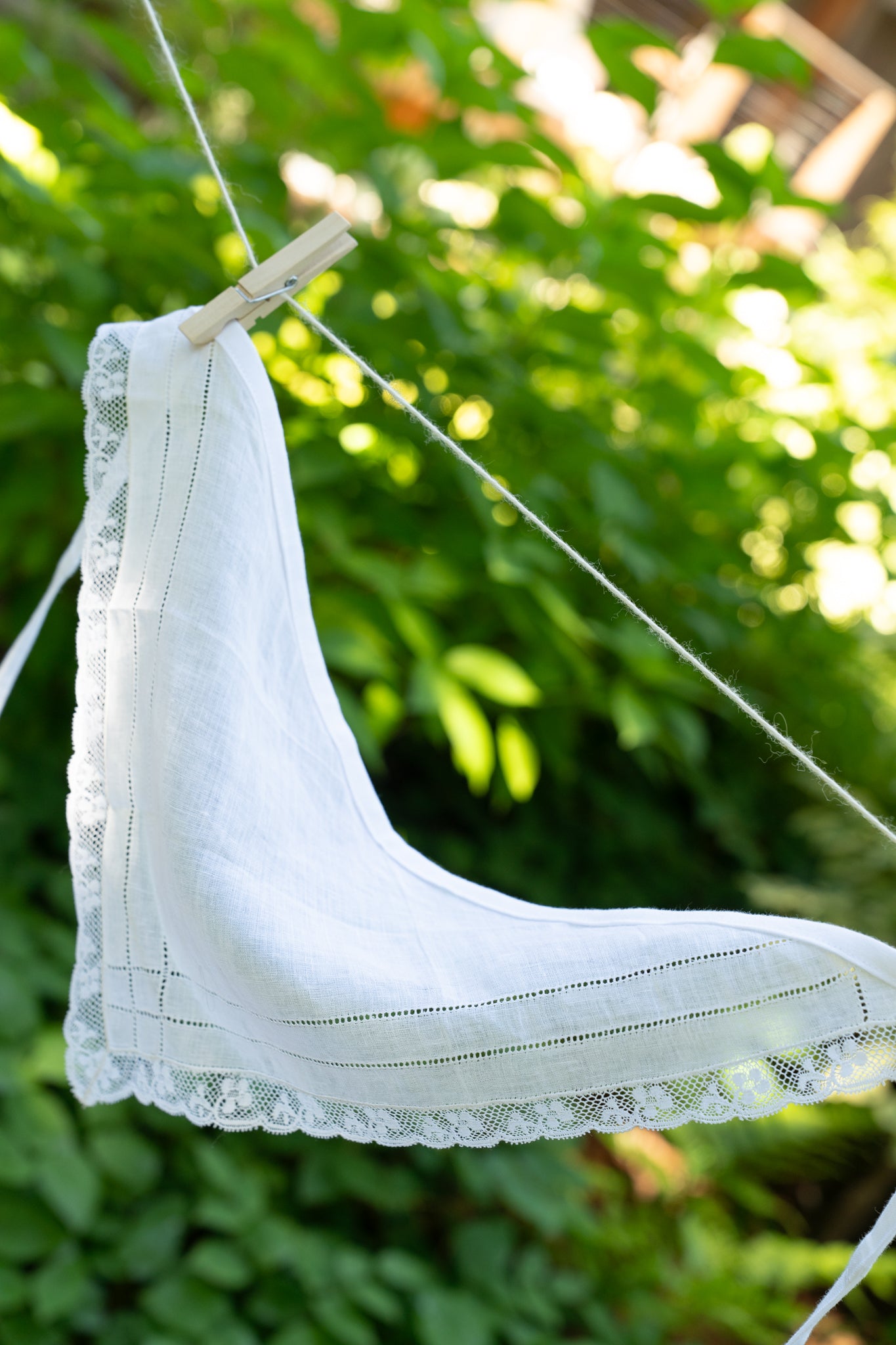 Heirloom Tie Head Scarf