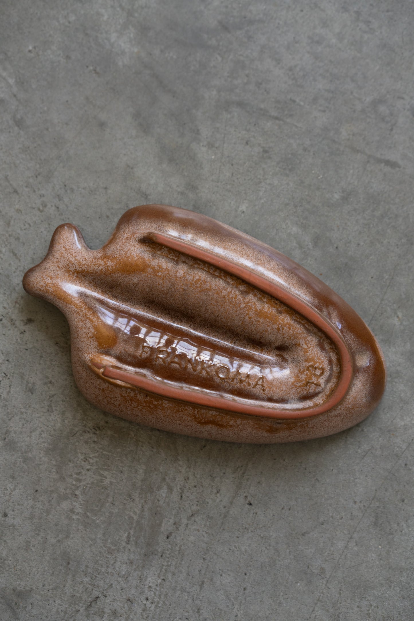 Frankoma Fishbone Ashtray