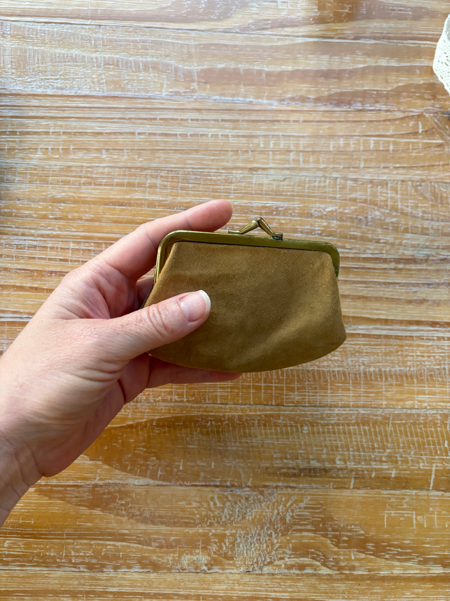 Suede Coin Purse