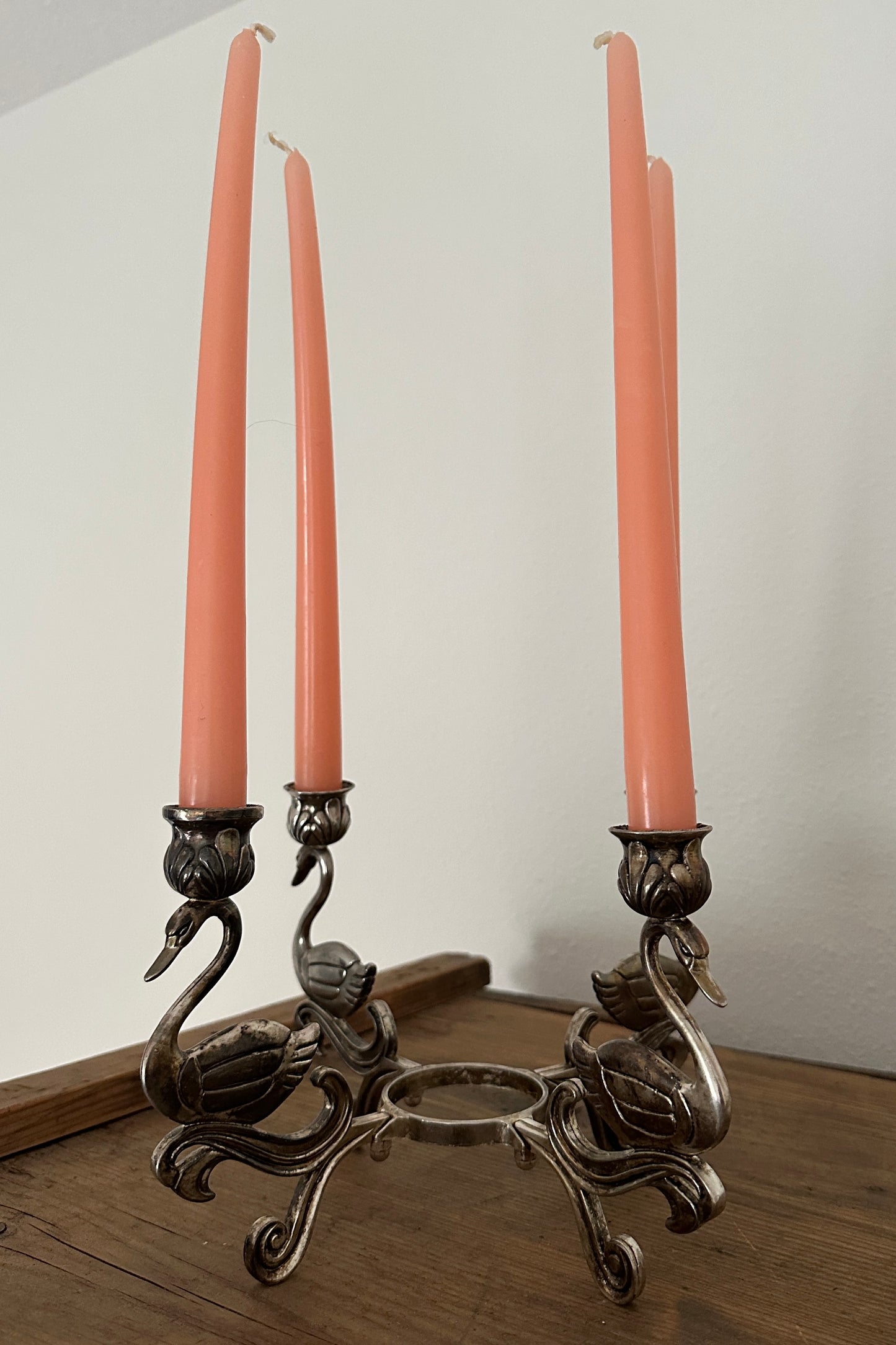 Swan Candelabra