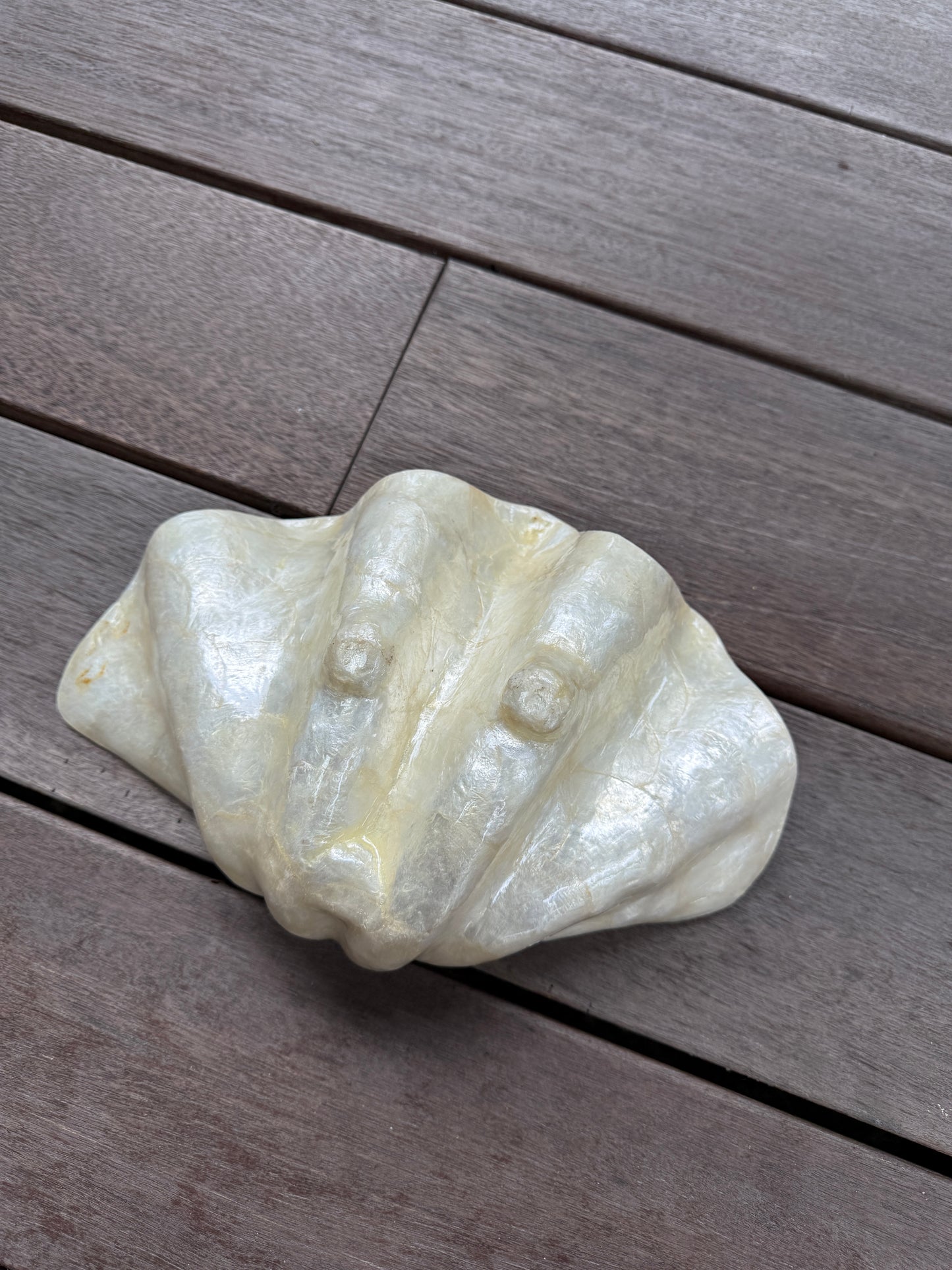 Capiz Shell Decorative Bowl