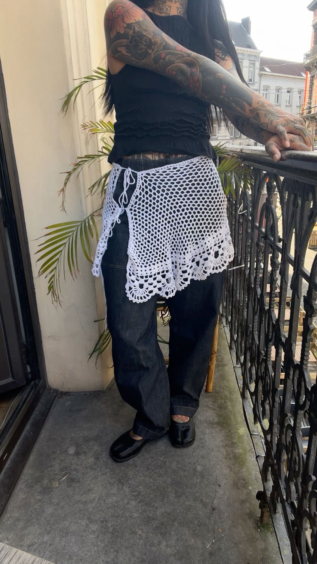Daydream Lace Tie Skirt