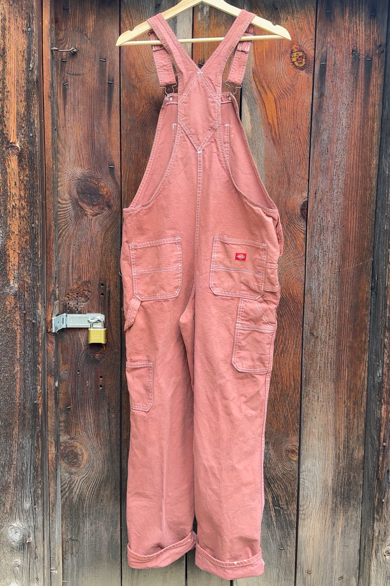Hand-Dyed Dickies Cotton Overalls