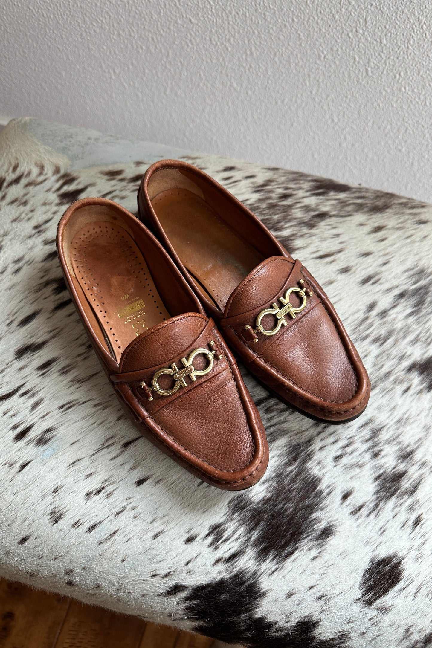 Salvatore Ferragamo Leather Loafers
