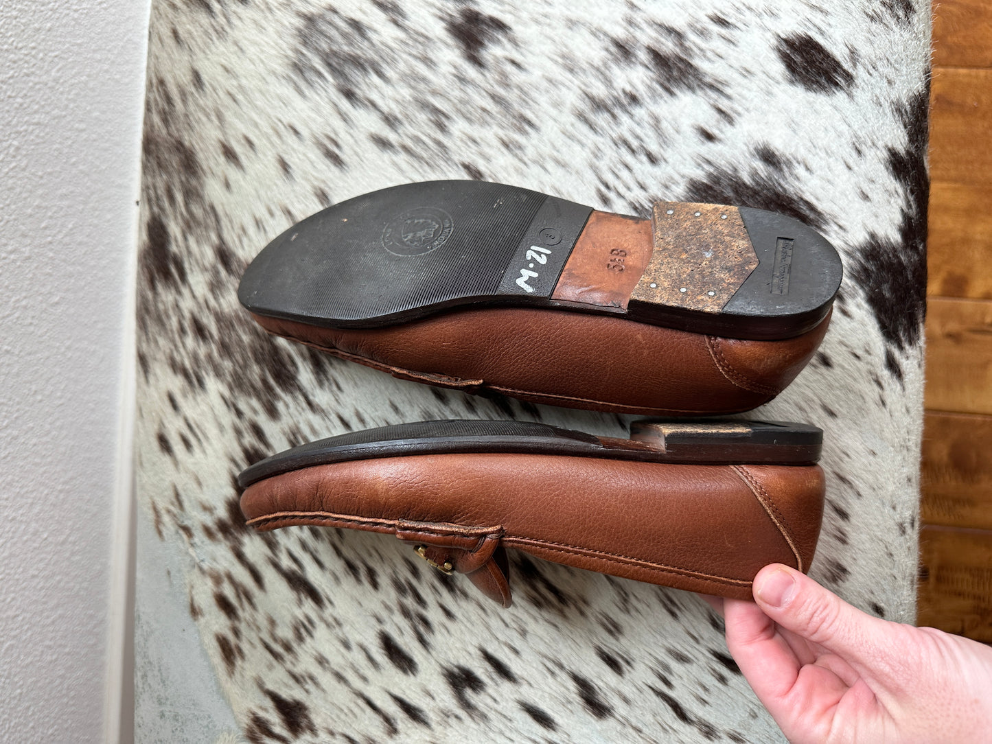 Salvatore Ferragamo Leather Loafers
