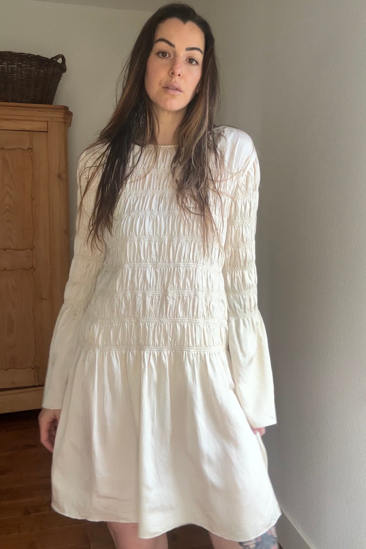 Arket Mini Smock Dress
