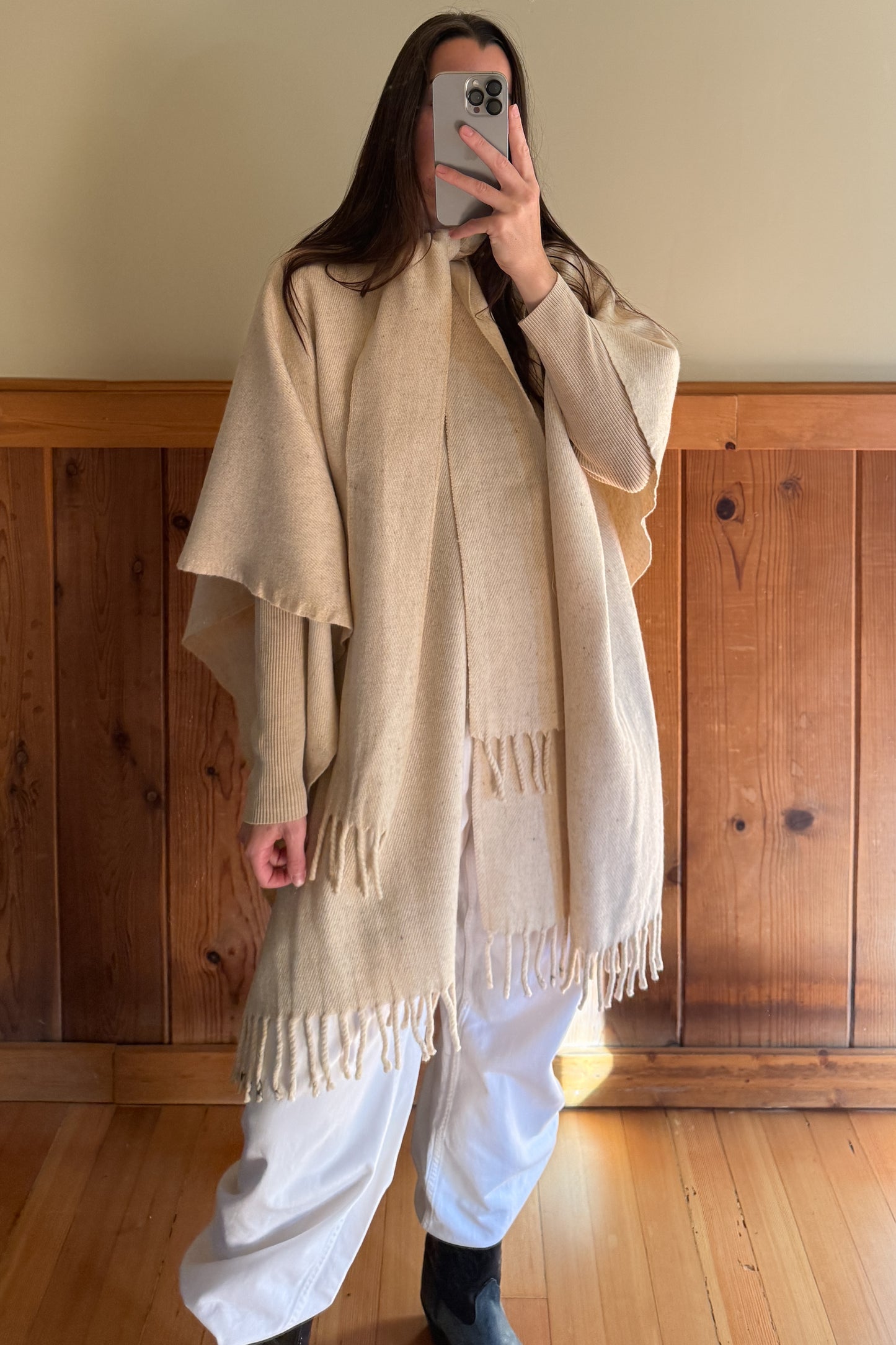 Wool Poncho