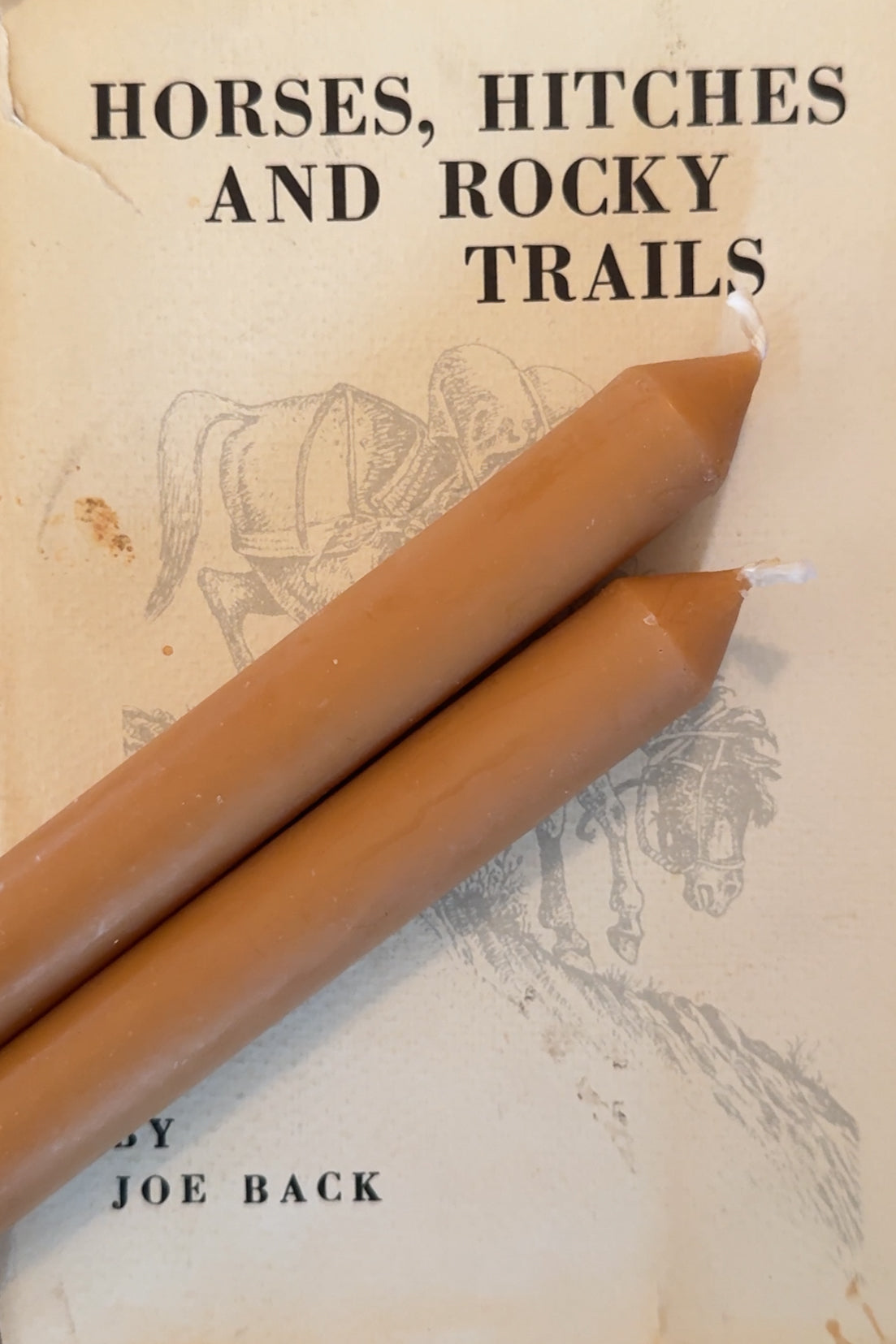 Beeswax Taper Candles