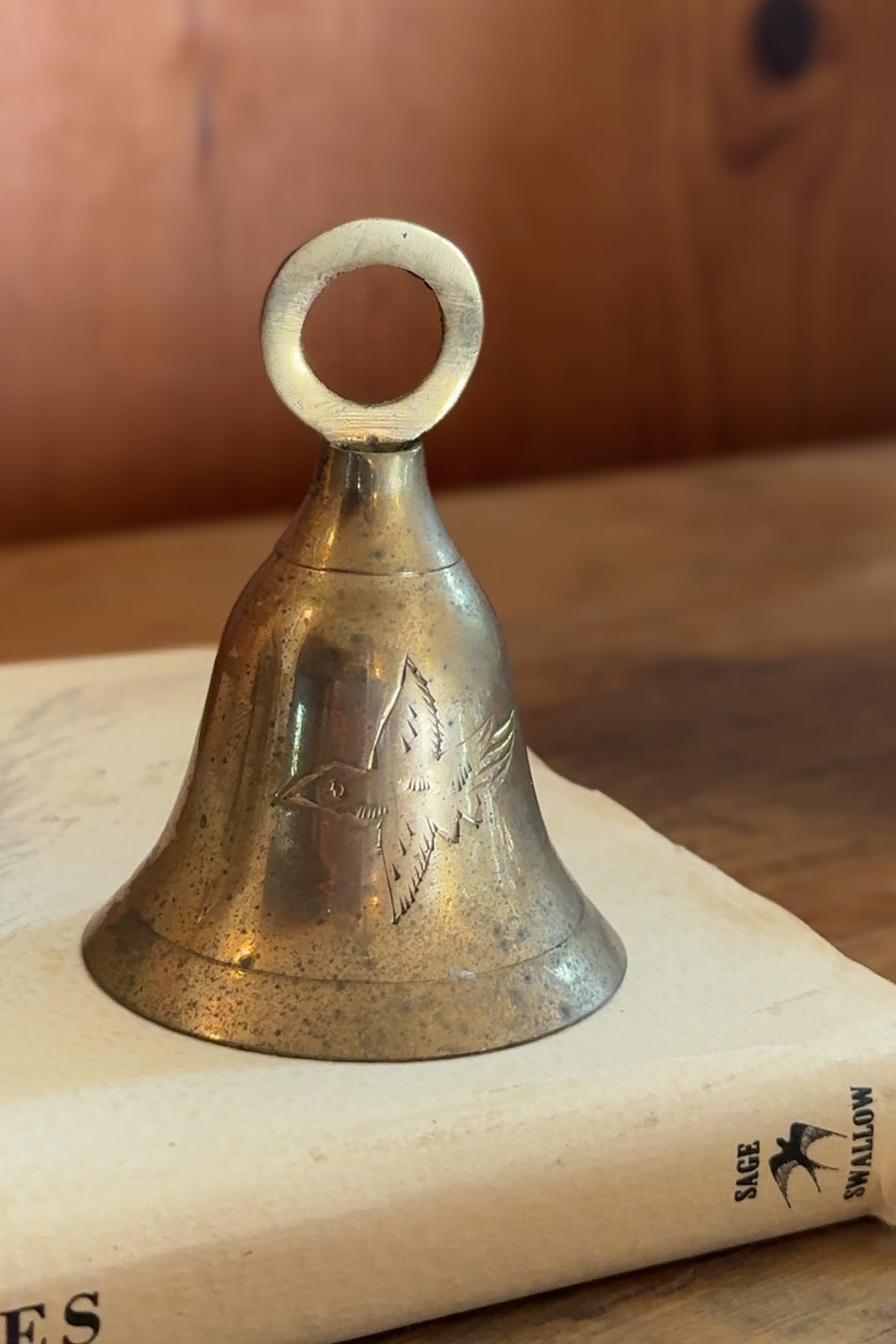 Etched Brass Bell
