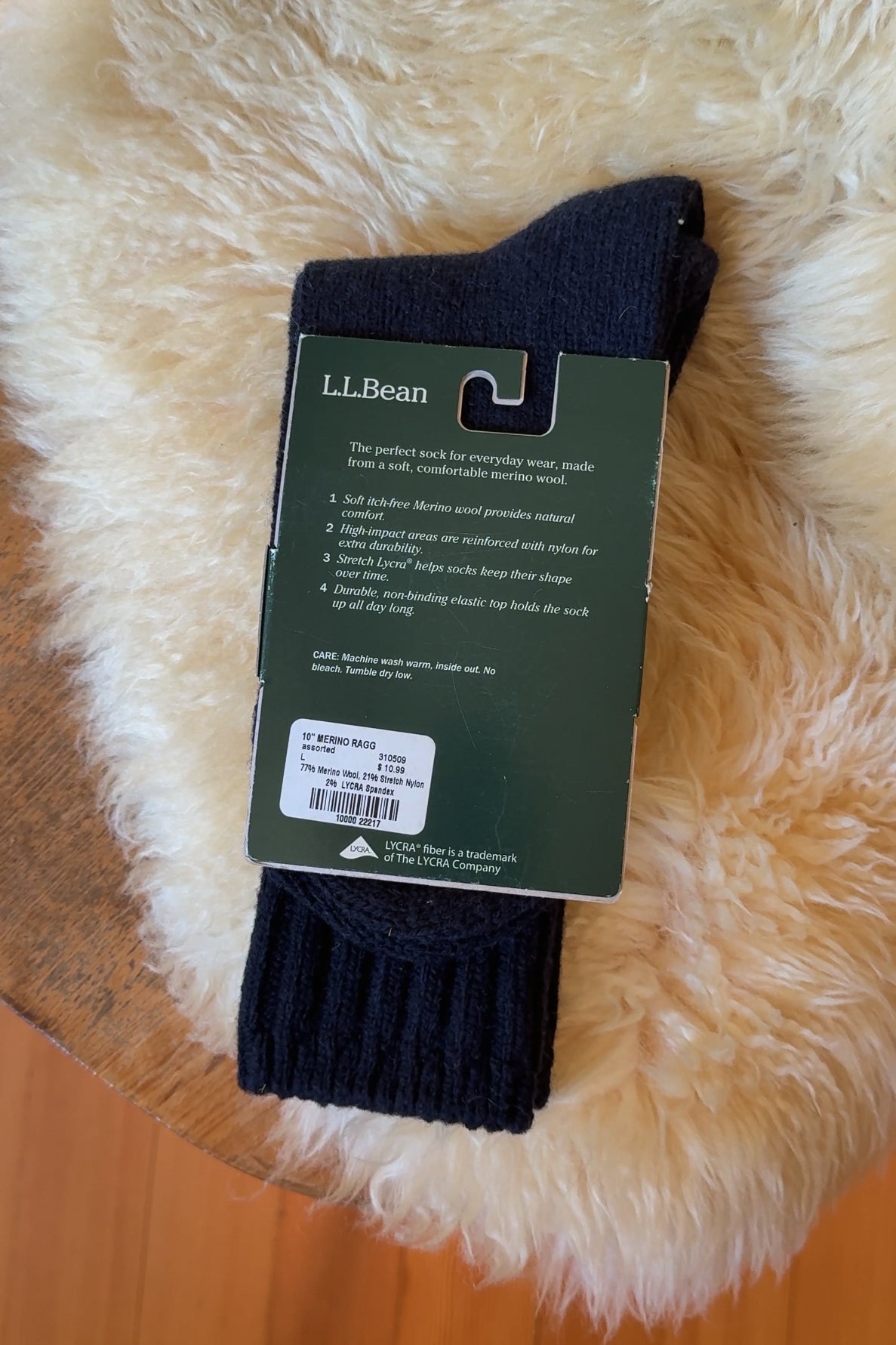 L.L. Bean Merino Wool Socks