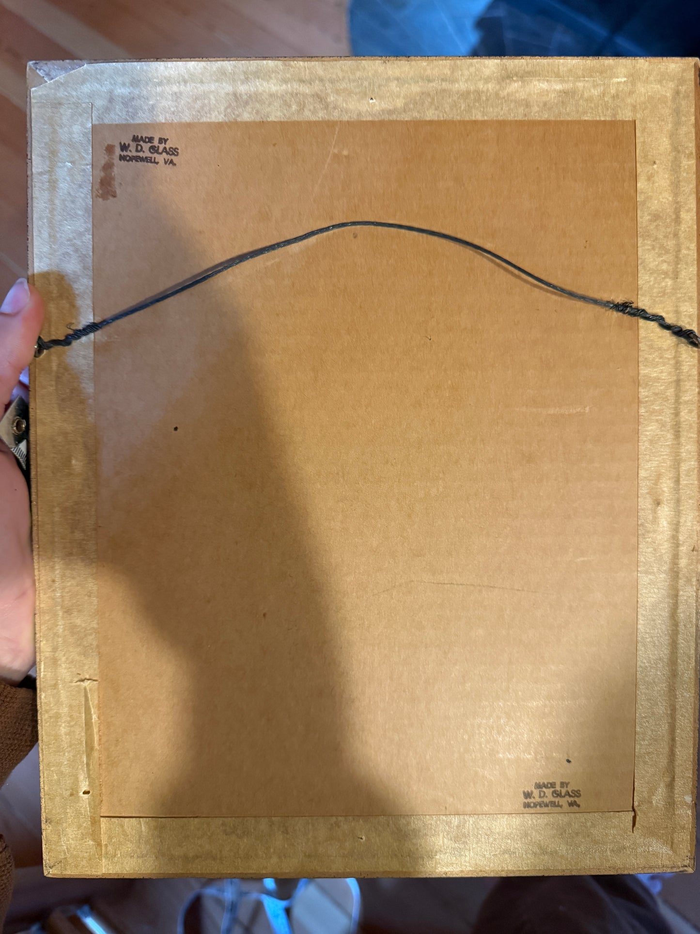 Framed Woodblock Print | "Pirate's Alley" by the American artist Clarence Millet