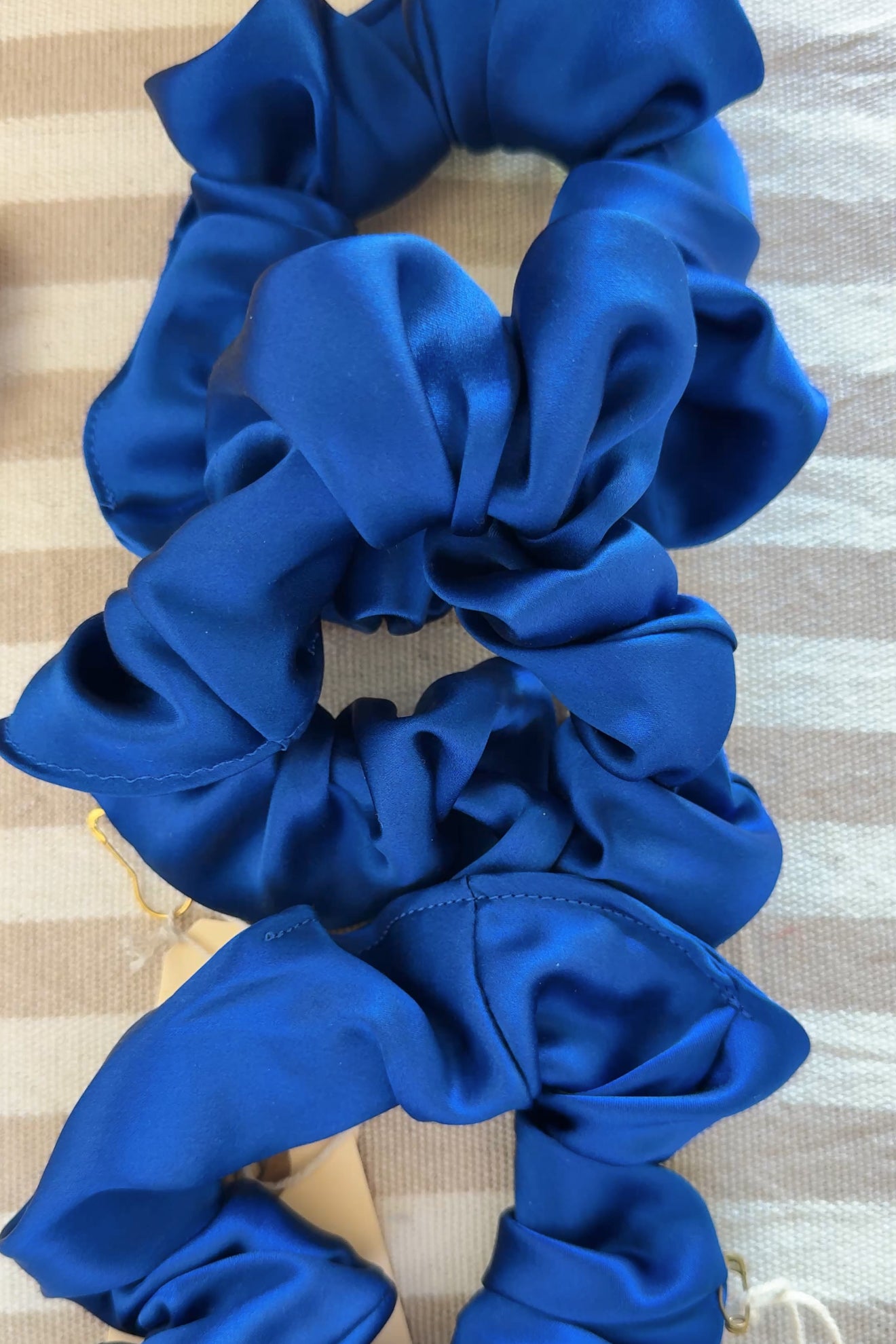 Silk Remnant Scrunchie