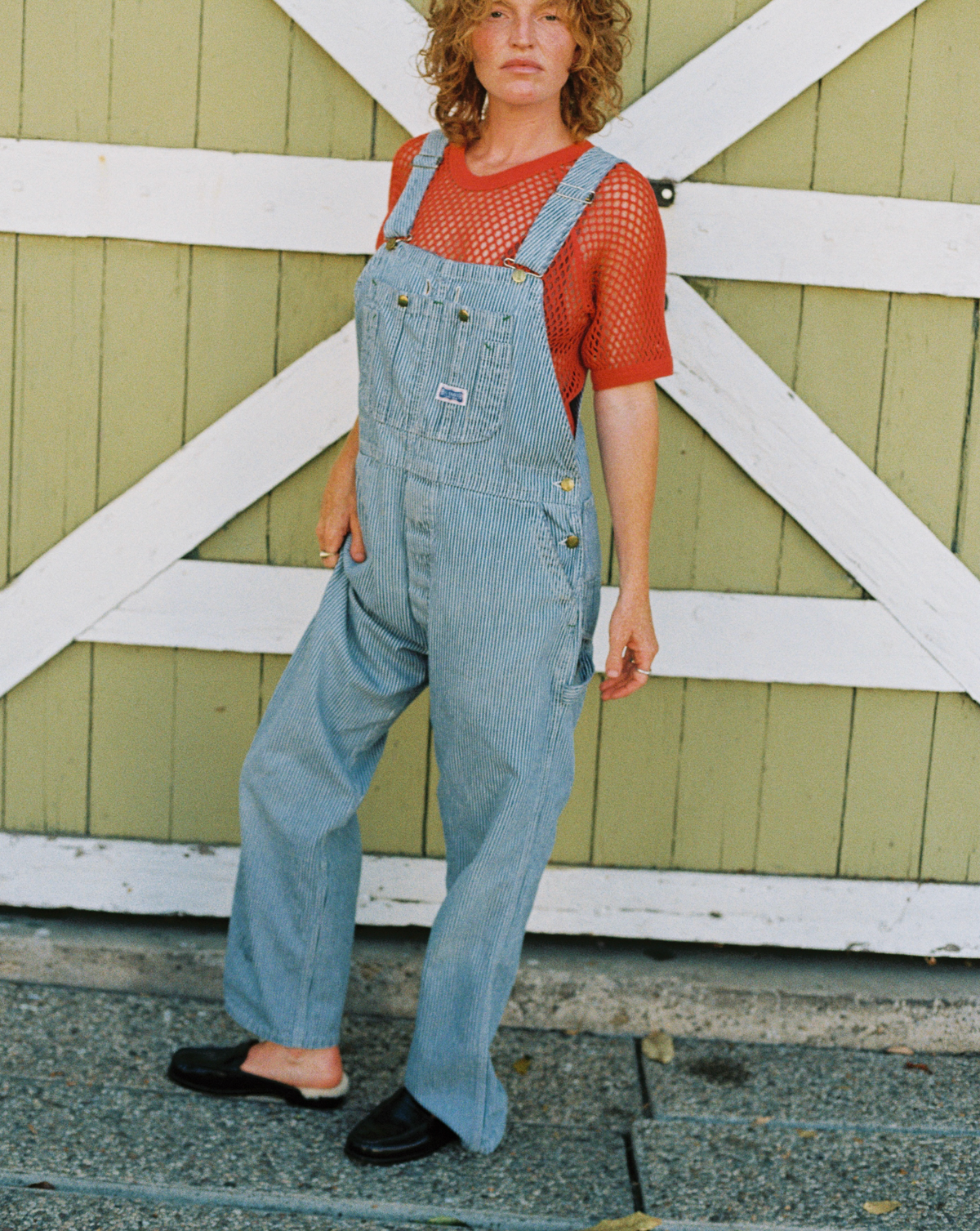 L.L.Bean Cotton Mesh Shirt