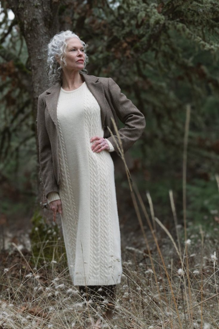 Lambswool Angora Dress