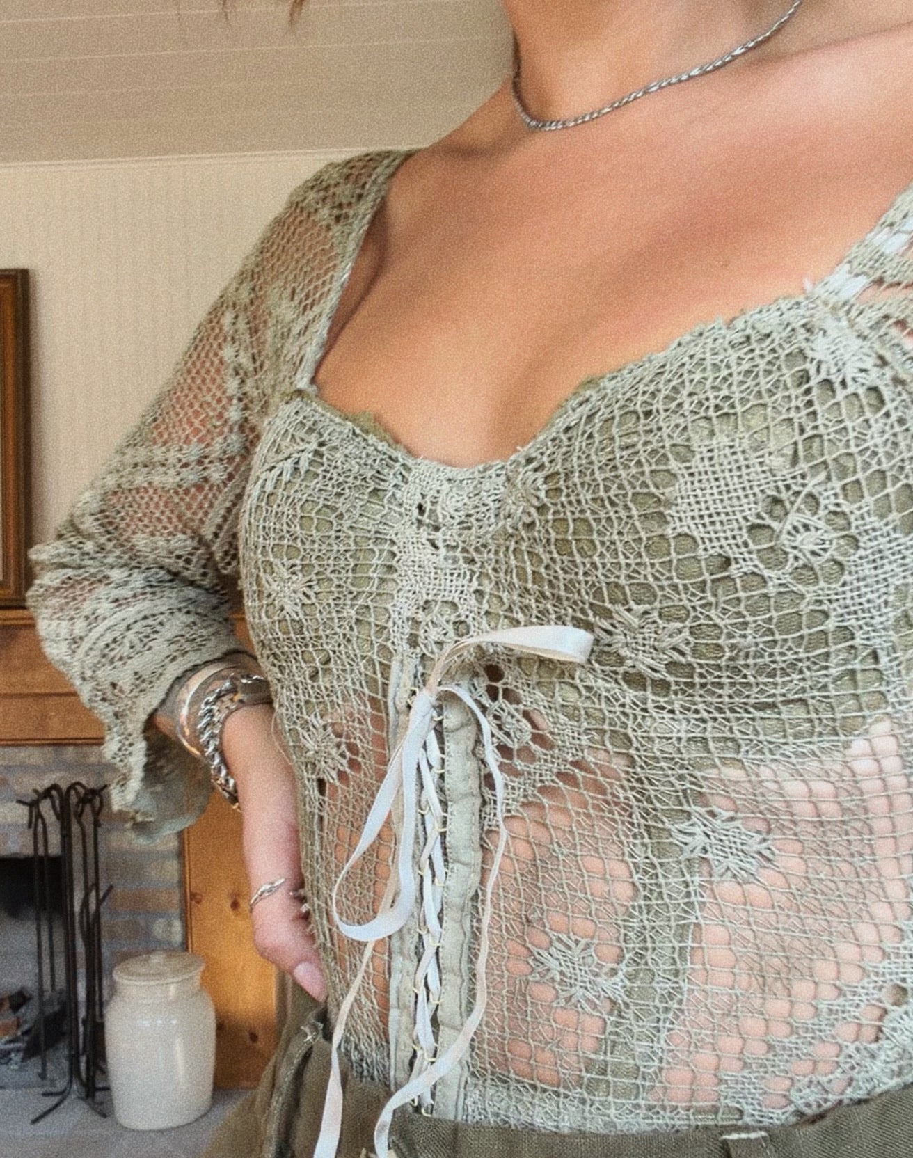 Botanically Dyed DAM Knit Top