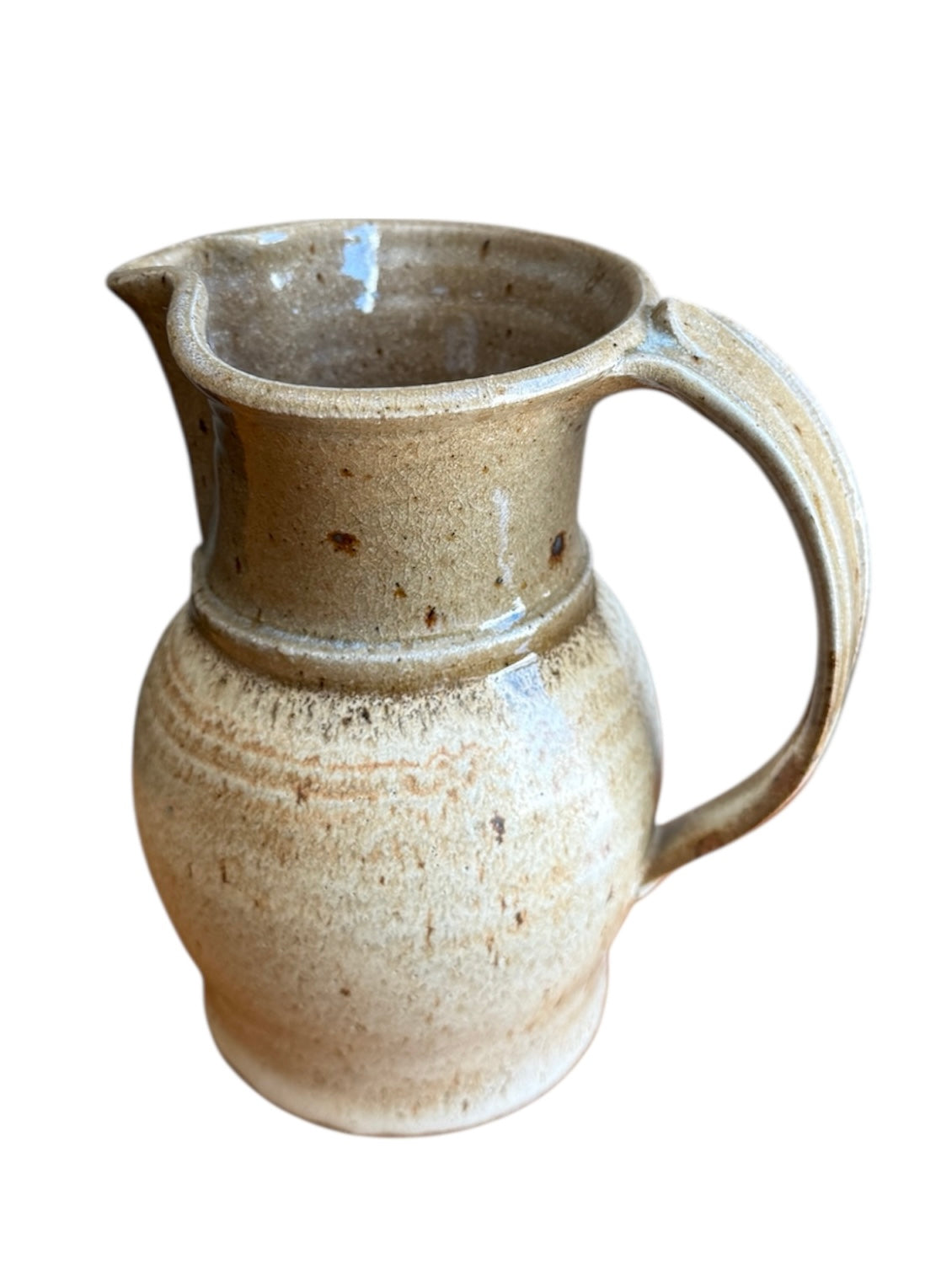Hand-made Pottery Pitcher