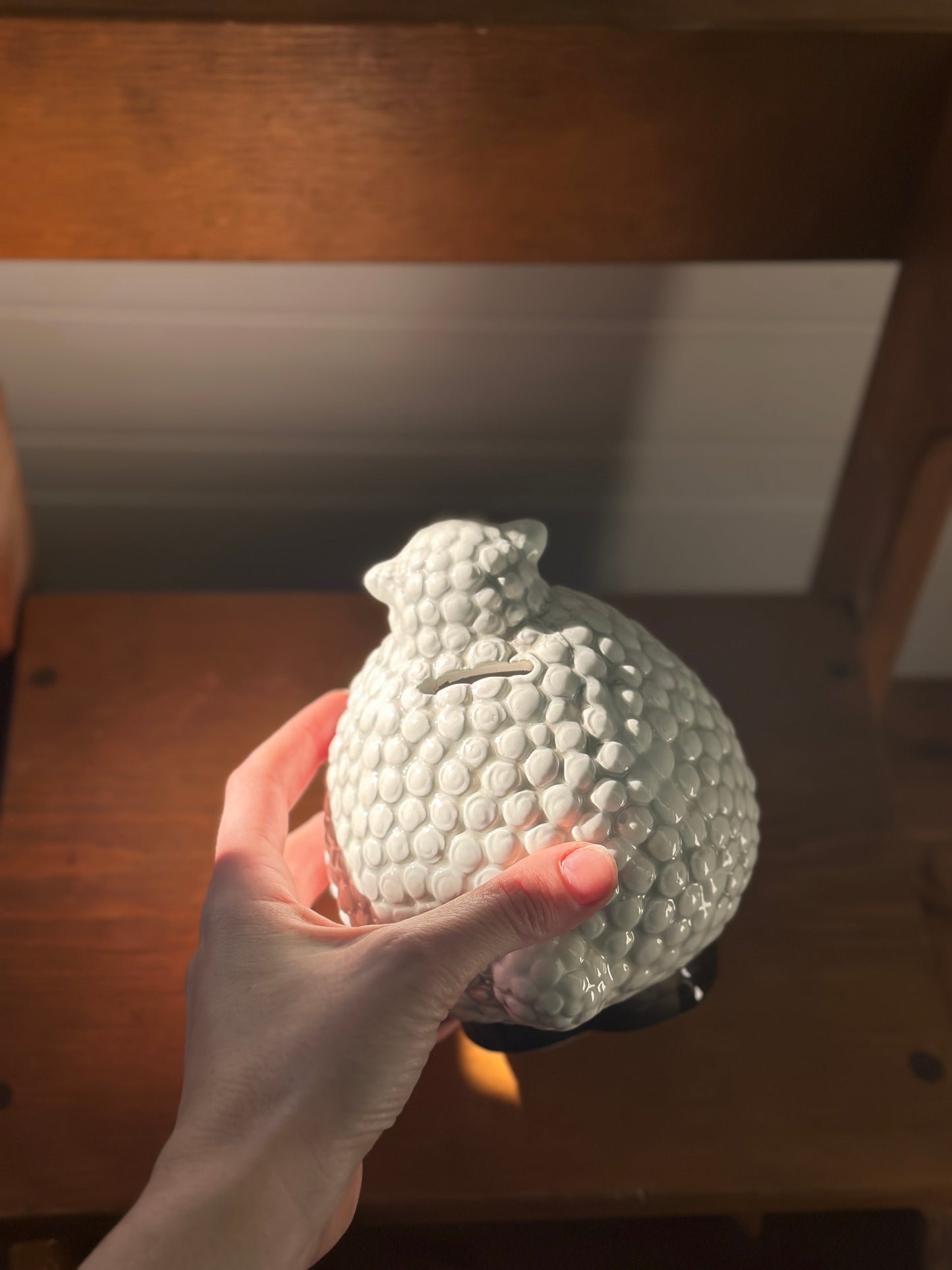 Ceramic Sheep Piggy Bank