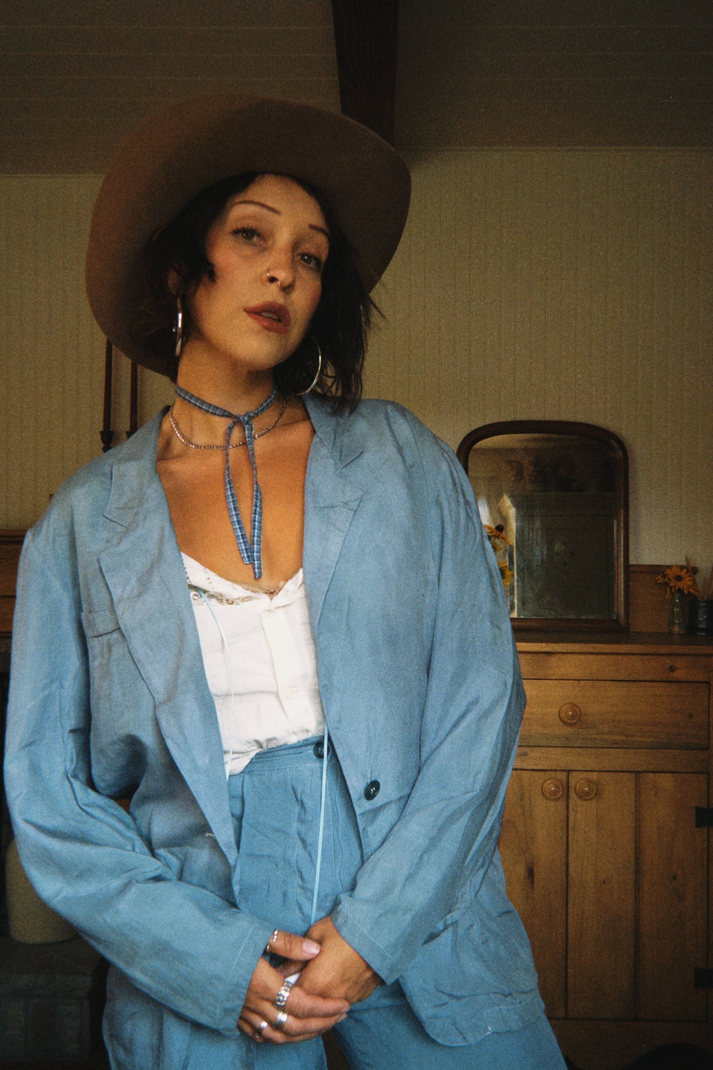 Botanically Dyed Go Silk Silk Blazer