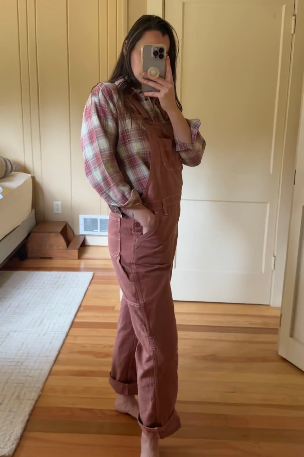 Hand-Dyed Dickies Cotton Overalls