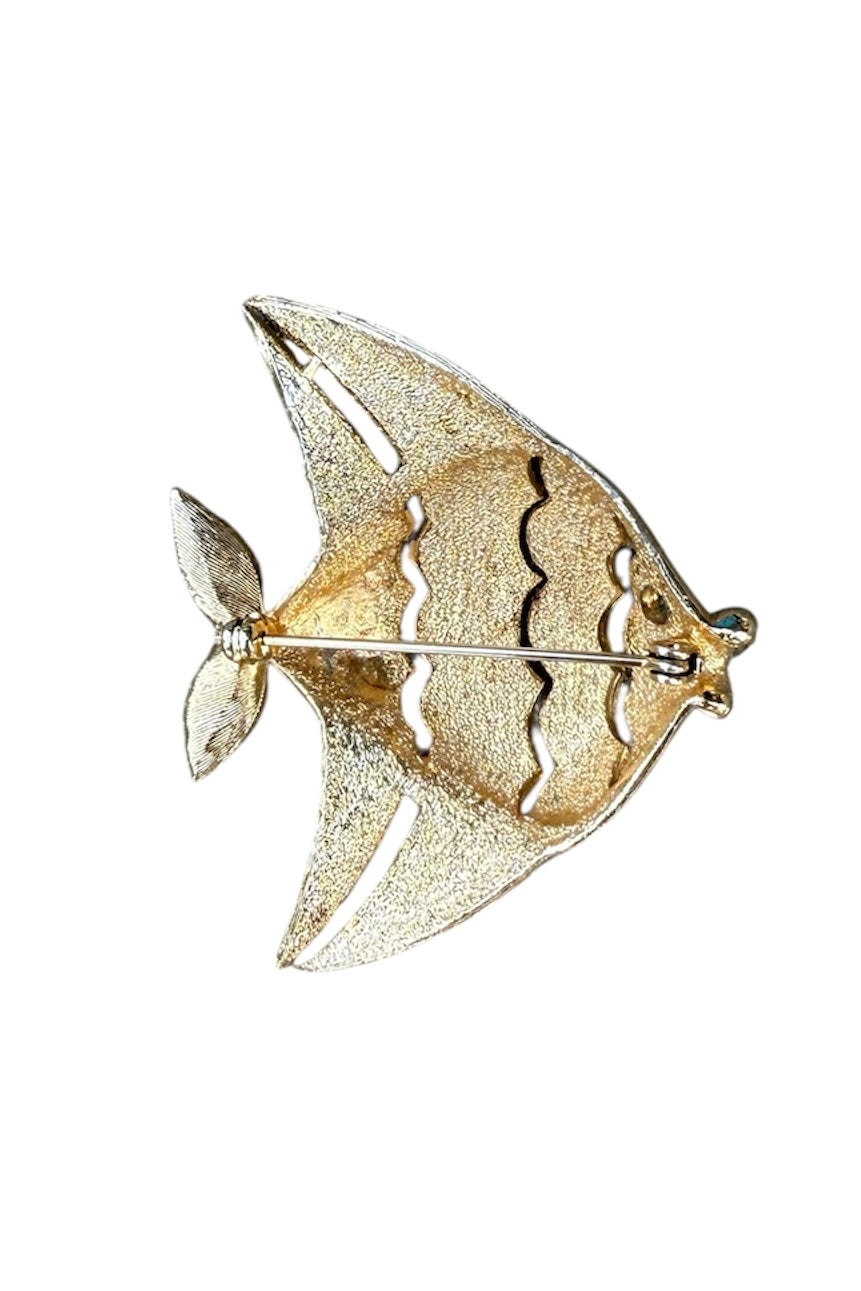 Small Gold-Tone Brooch