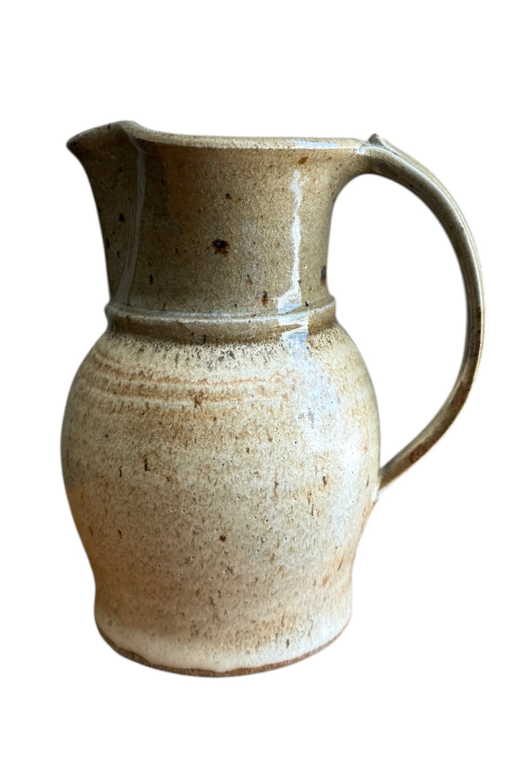 Hand-made Pottery Pitcher